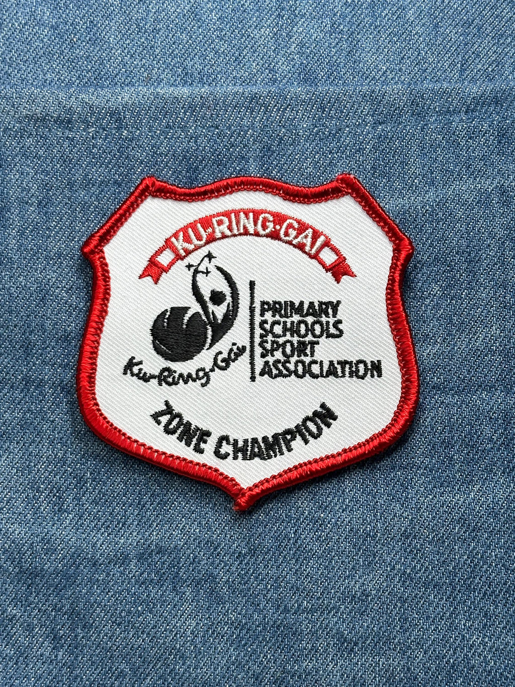 Kuringgai Primary Schools Sport Association Patch Zone Champion Australia School Patch