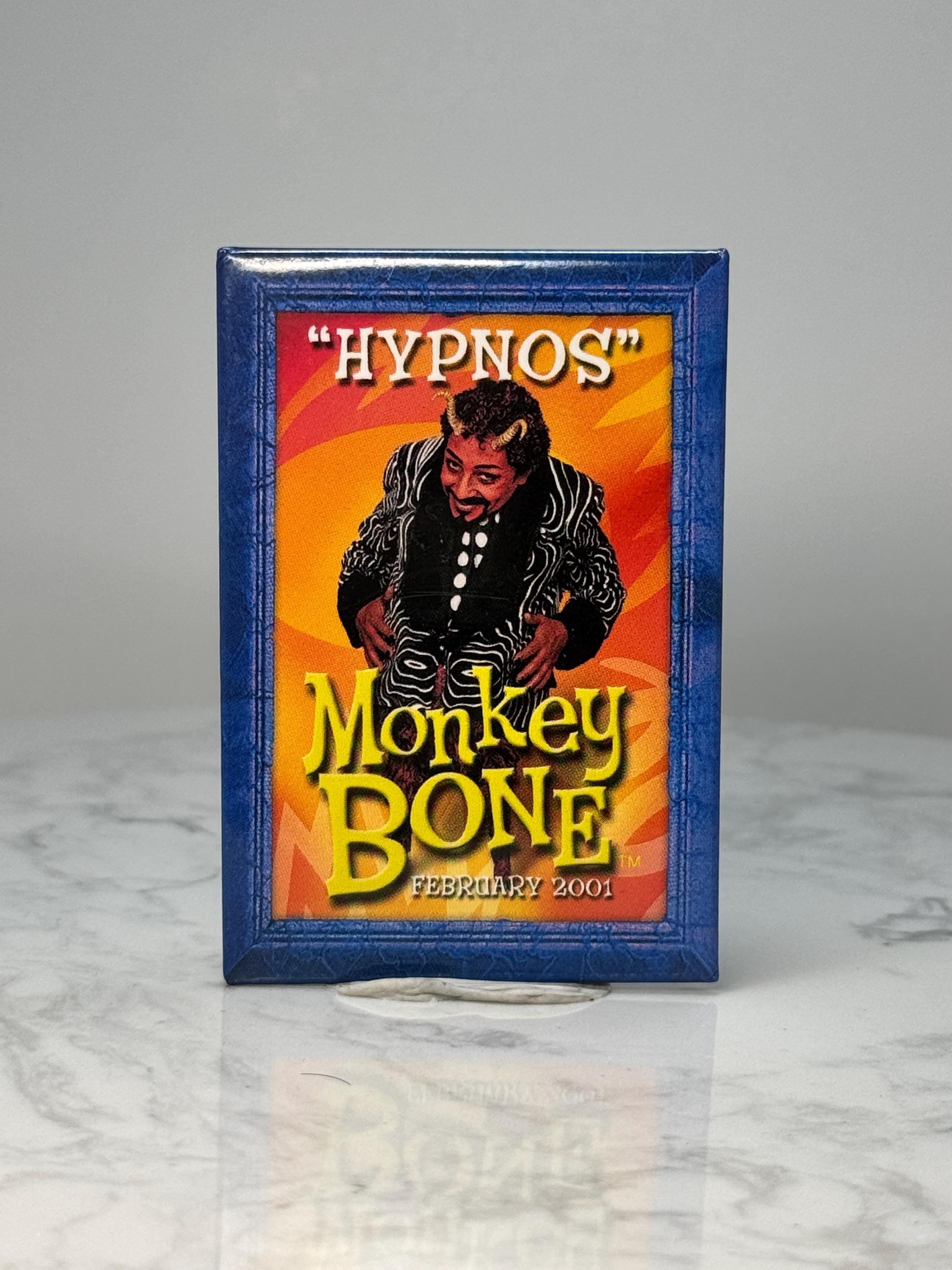 Vintage Monkeybone Movie Pin: Blue Frame Design - 2001 Film Promo