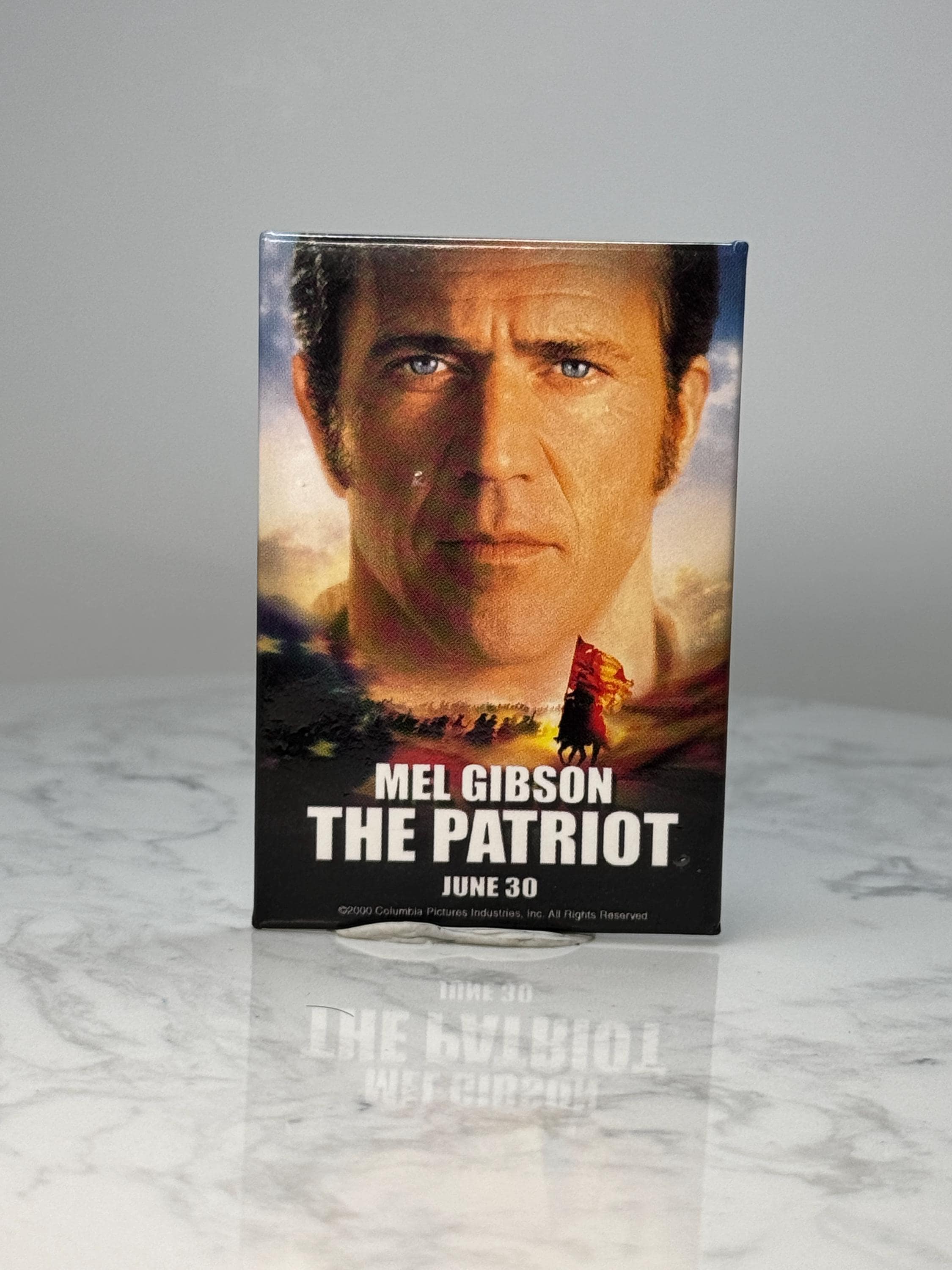 Vintage The Patriot Movie Pin: Full Color Poster Art - 2000 Film Accessory