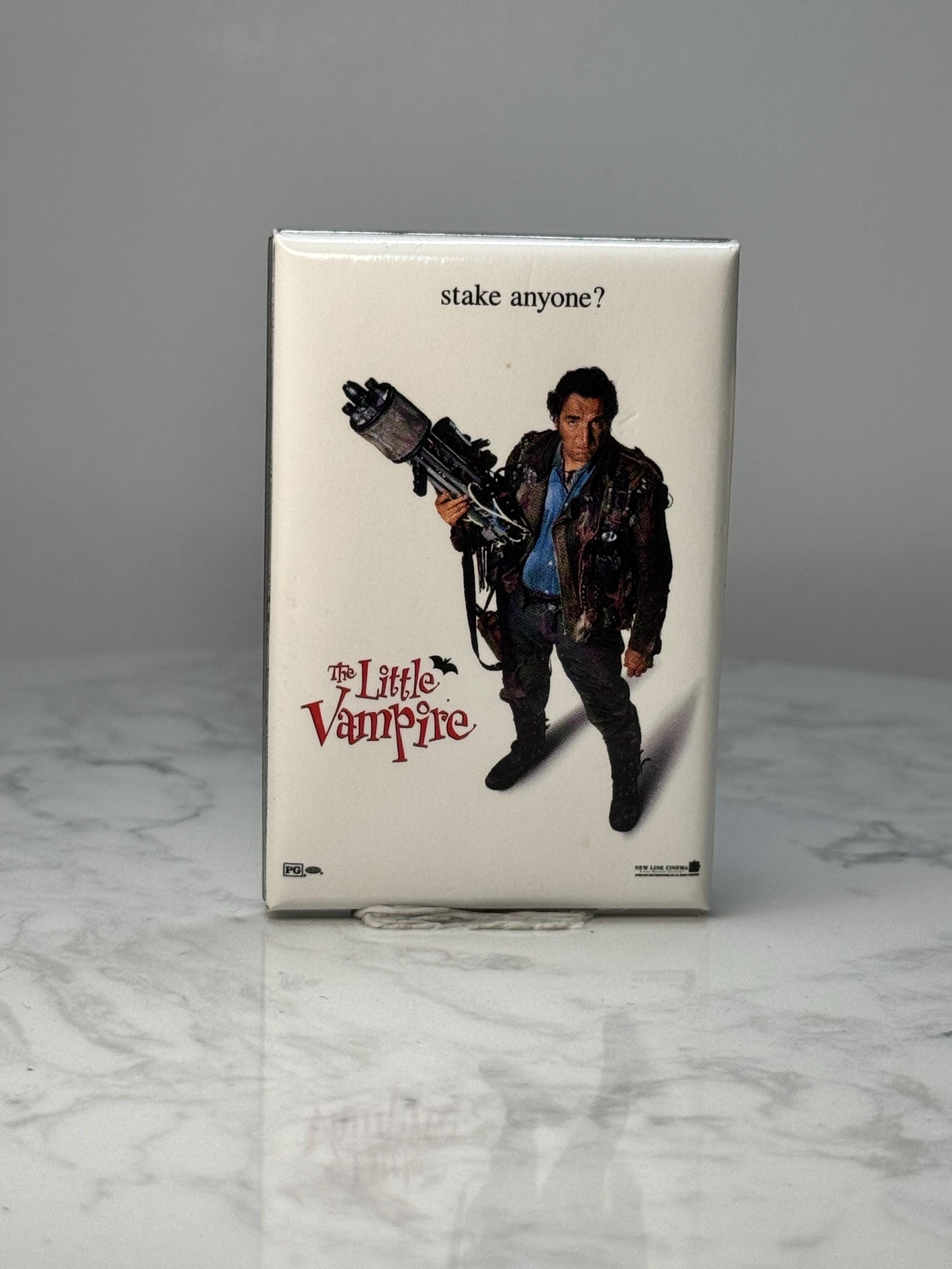 Vintage The Little Vampire Movie Pin: Glossy Film Promo - 2000s Horror Accessory