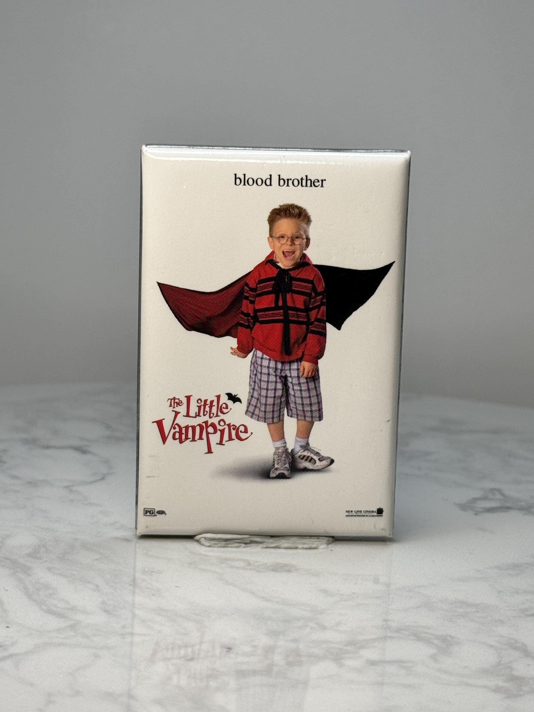 Vintage The Little Vampire Movie Pin: Full Color Enamel - 2000s Film Promo