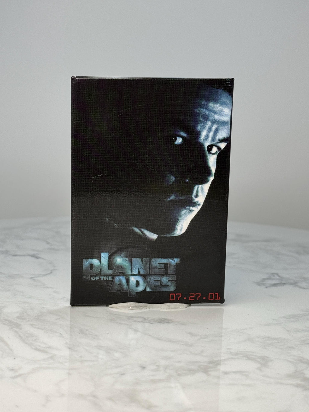 Vintage Planet of the Apes Movie Promo Pin: Glossy Film - 2001 Sci Fi Accessory