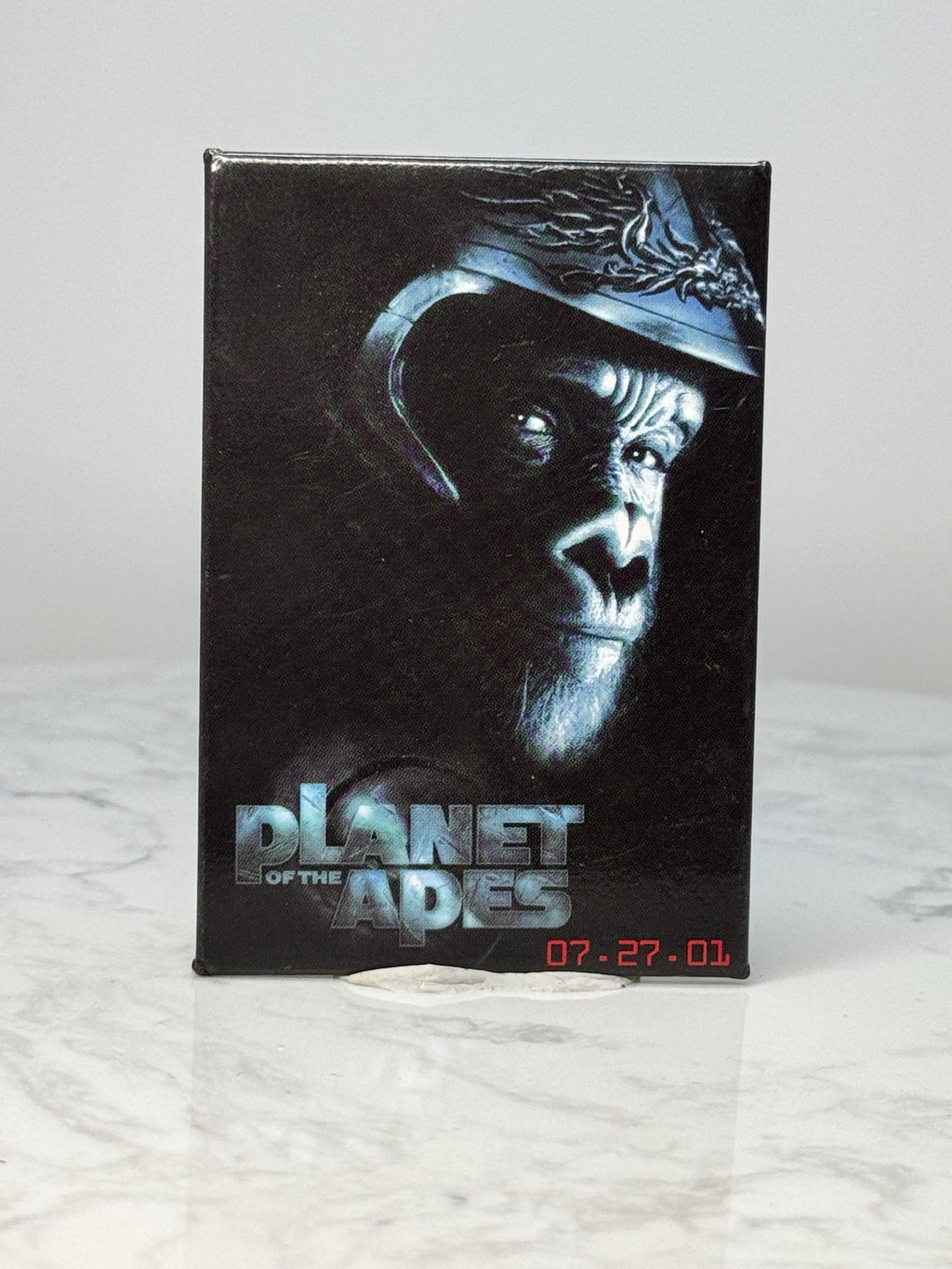Vintage Planet of the Apes Pin: Dark Glossy Finish - 2001 Movie Promo Accessory