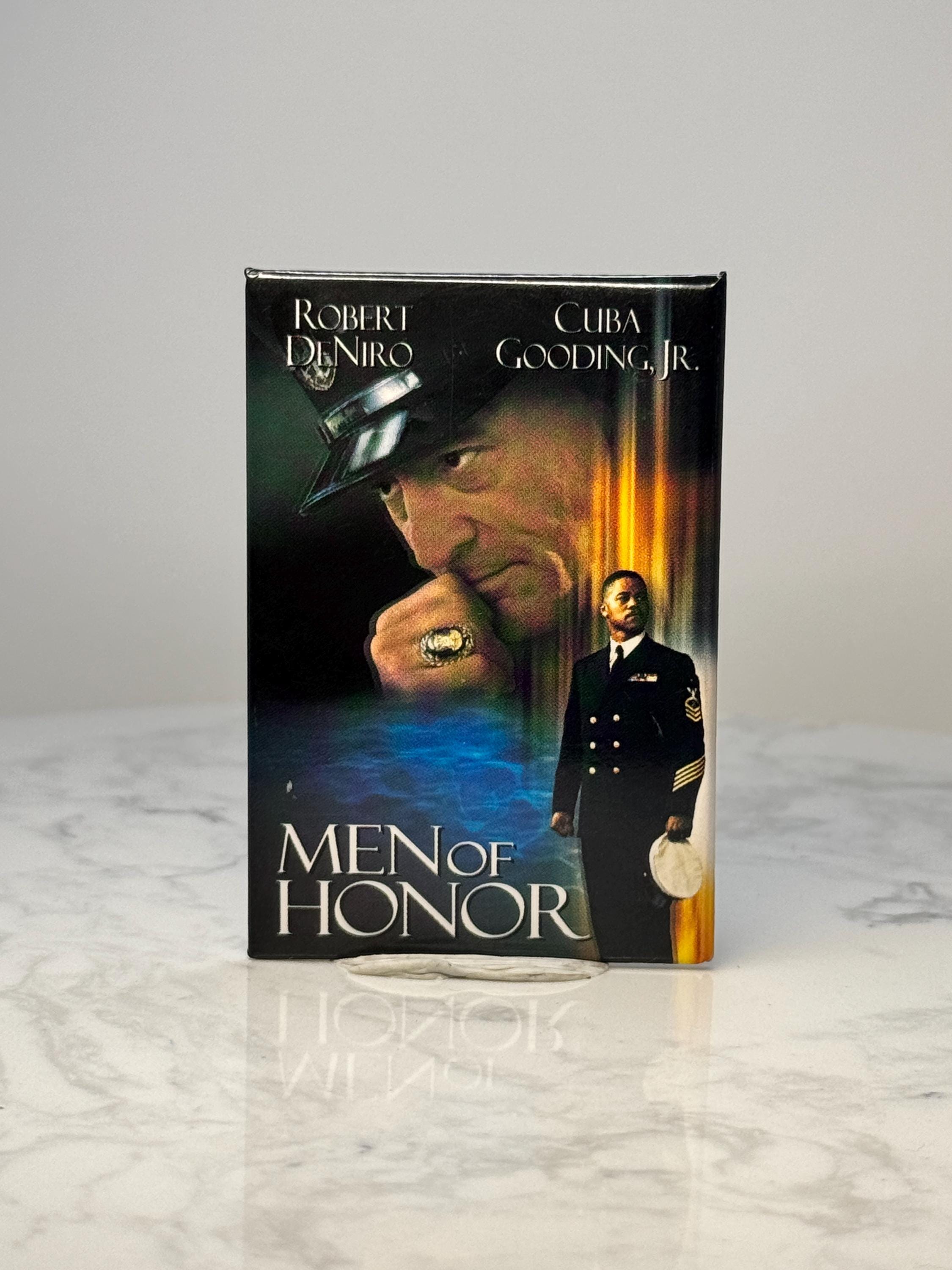 Vintage Men of Honor Movie Pin: Full Color Poster - 2000s Film Accessory