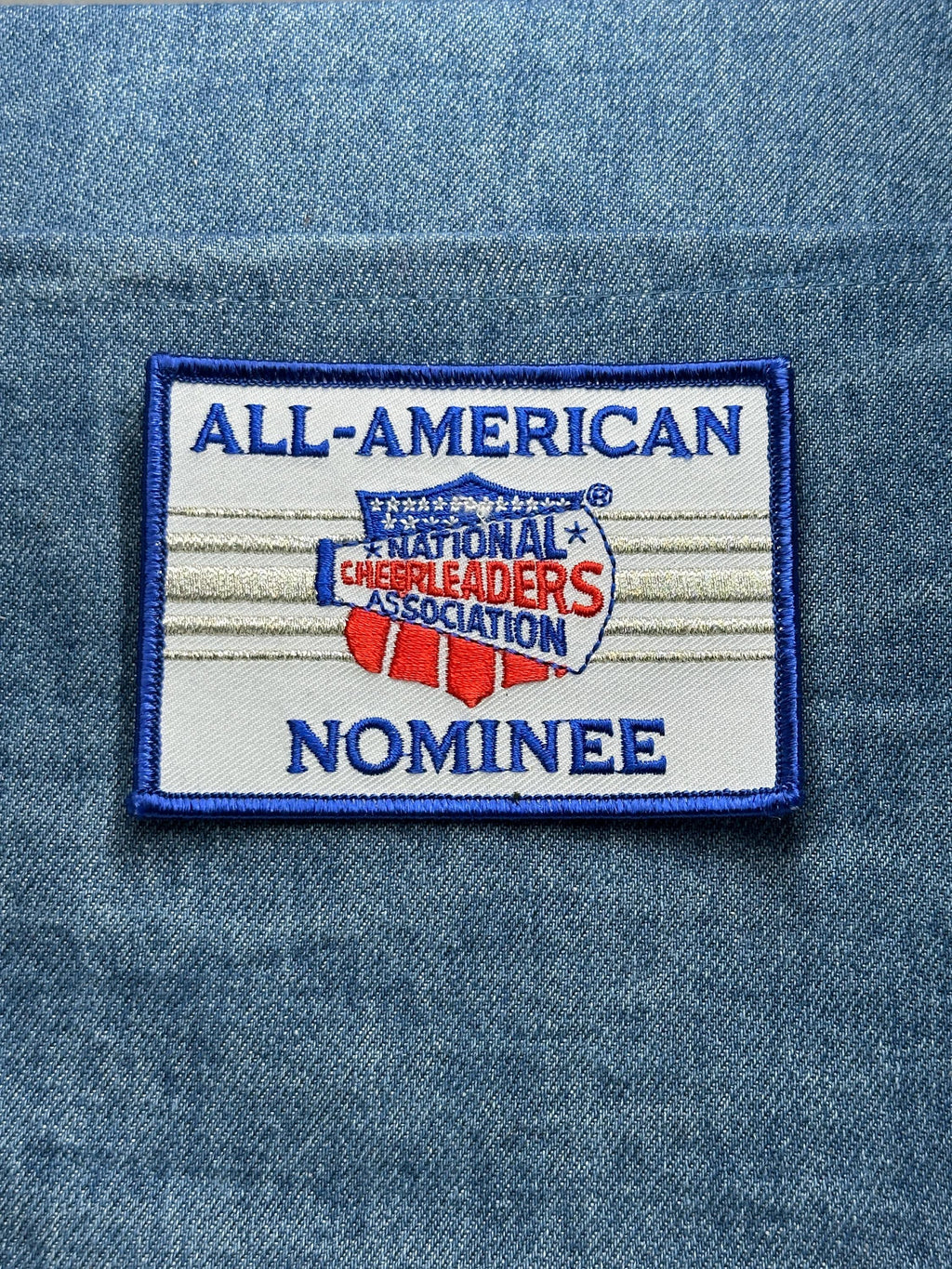 All-American Nominee Patch: Red White Blue - Cheer Award Accessory