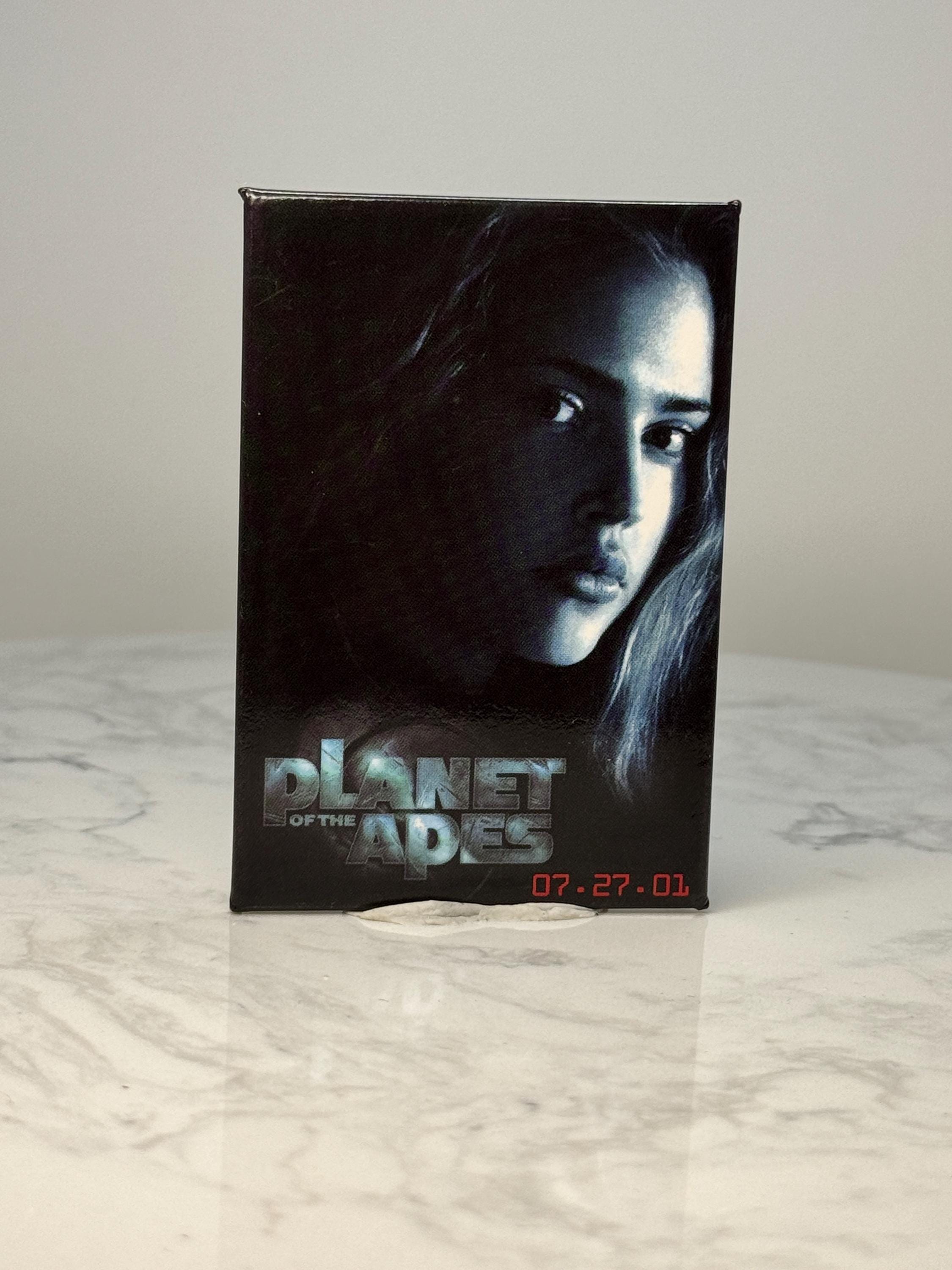 Vintage Planet of the Apes Movie Pin: Glossy Promo - 2001 Film Accessory