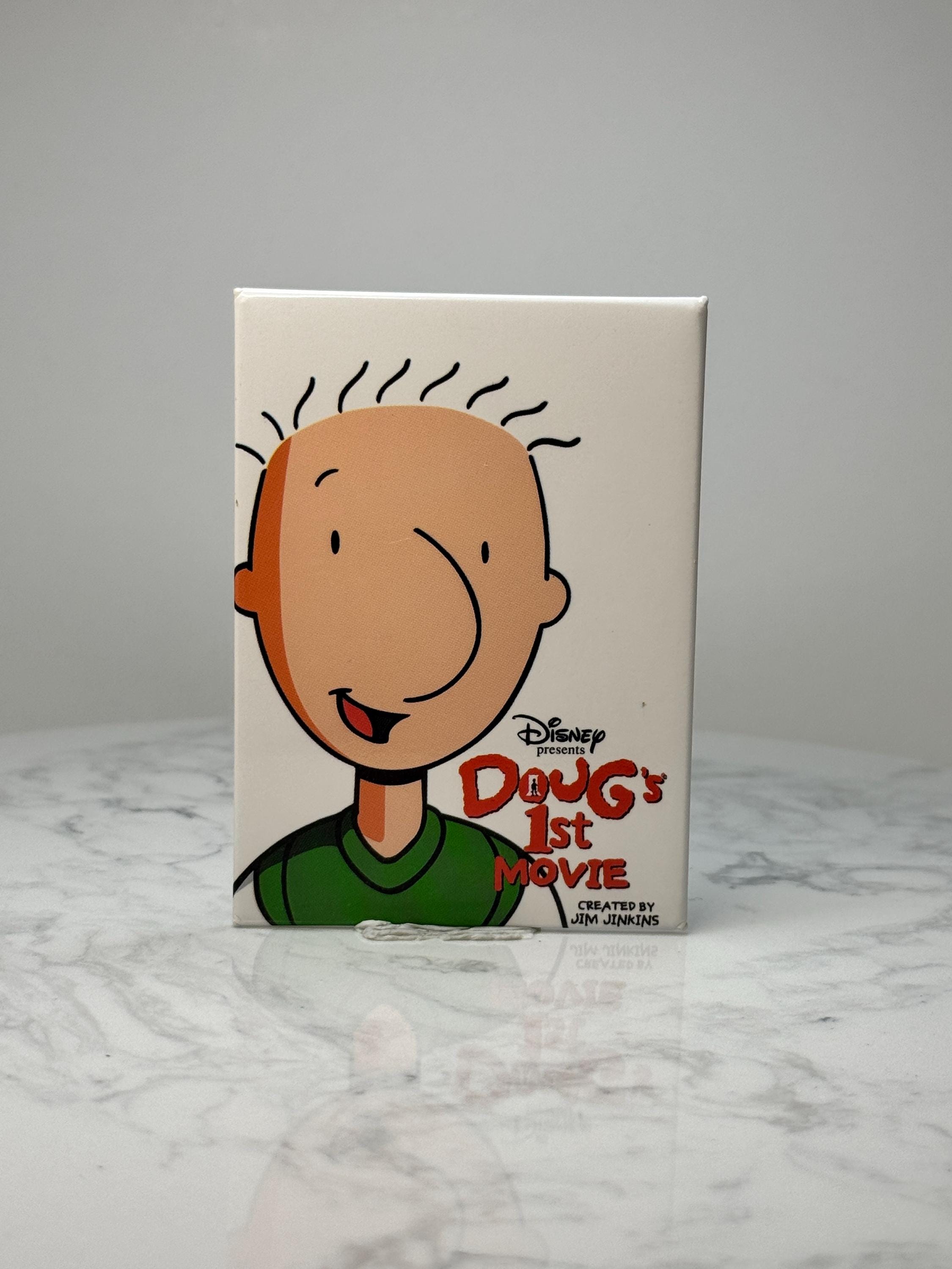 Vintage Disney Doug Funnie Pin: Color Enamel - 1990s Movie Accessory