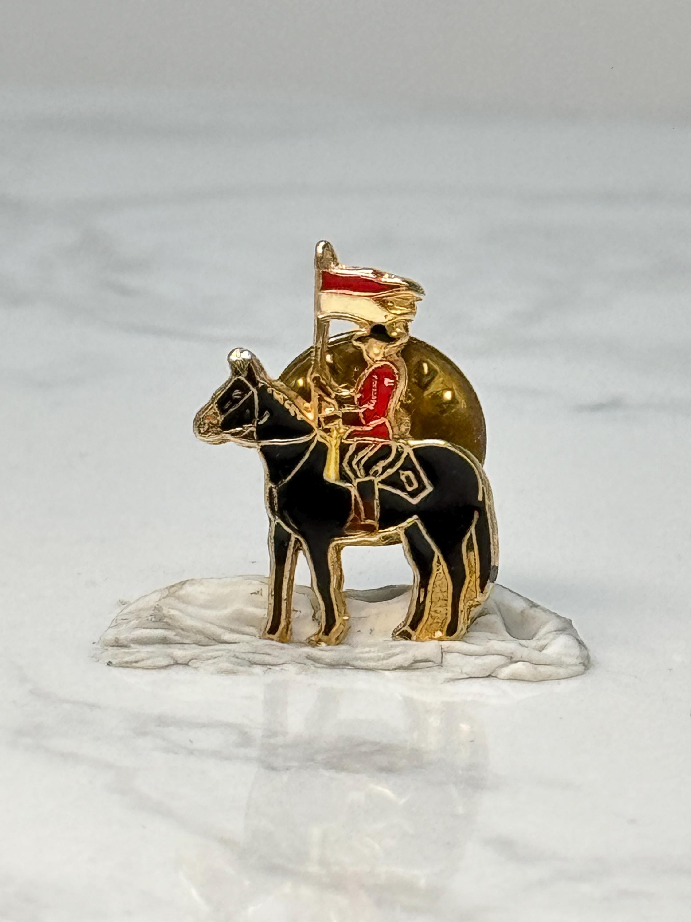 Royal Canadian Mounted Police Pin RCMP Mountie Horse Enamel Lapel Pin Canada Police Collectible