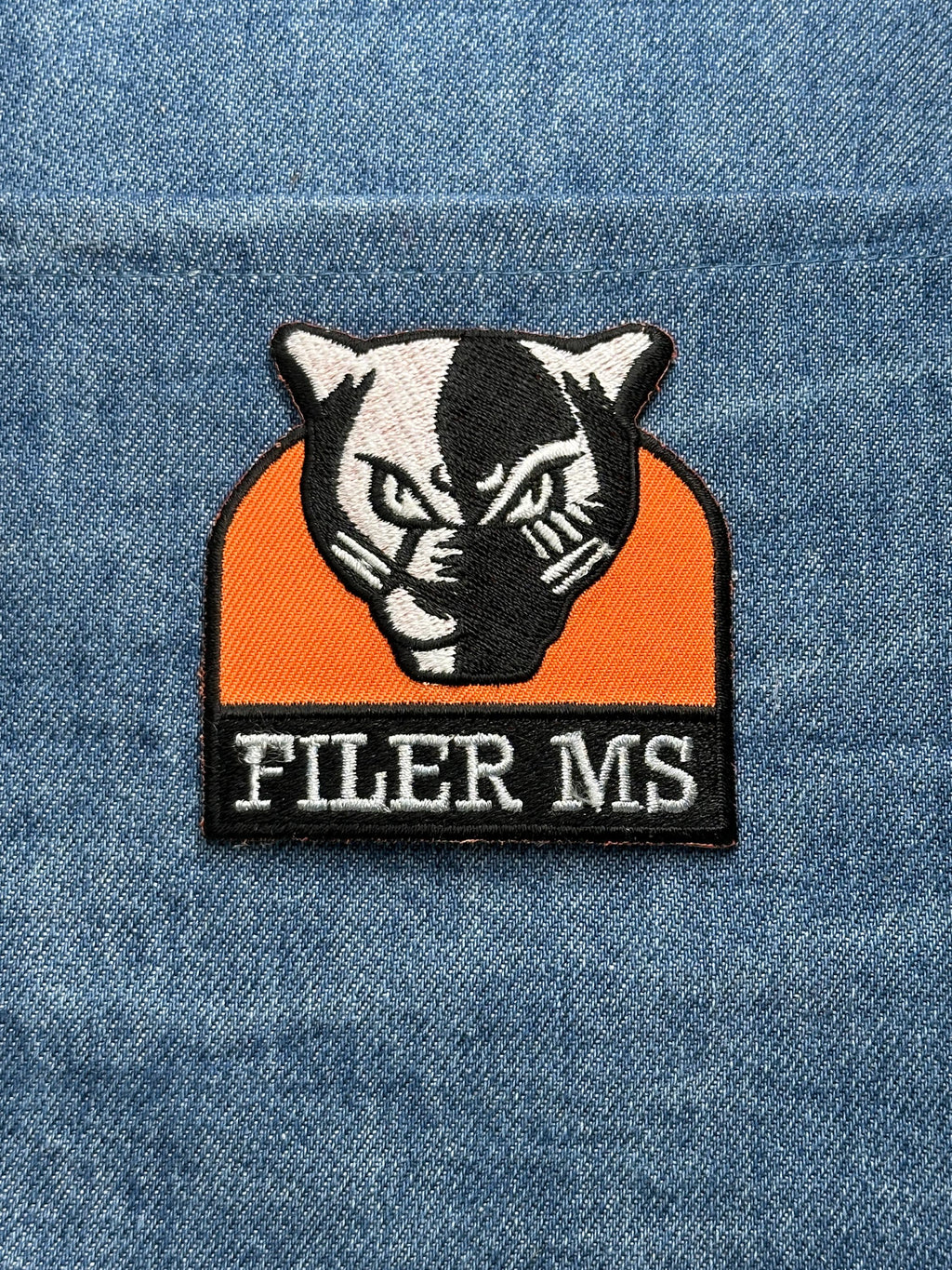 Henry H Filer Middle School Patch Panthers Mascot Filer MS Hialeah FL Embroidered Patch