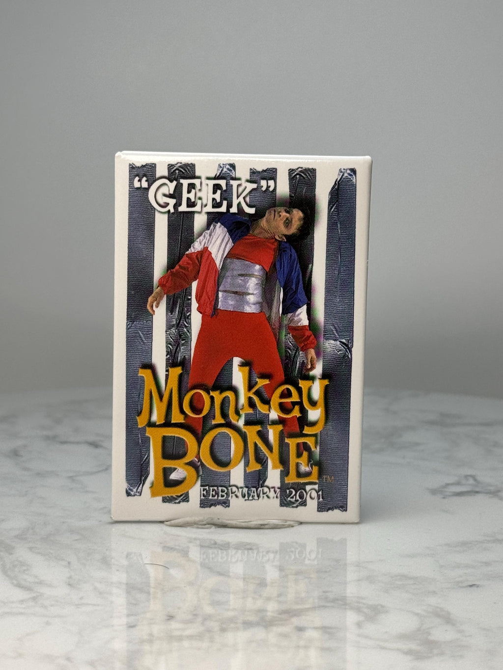 Vintage Monkeybone Movie Pin: Glossy Graphic - 2000s Film Accessory