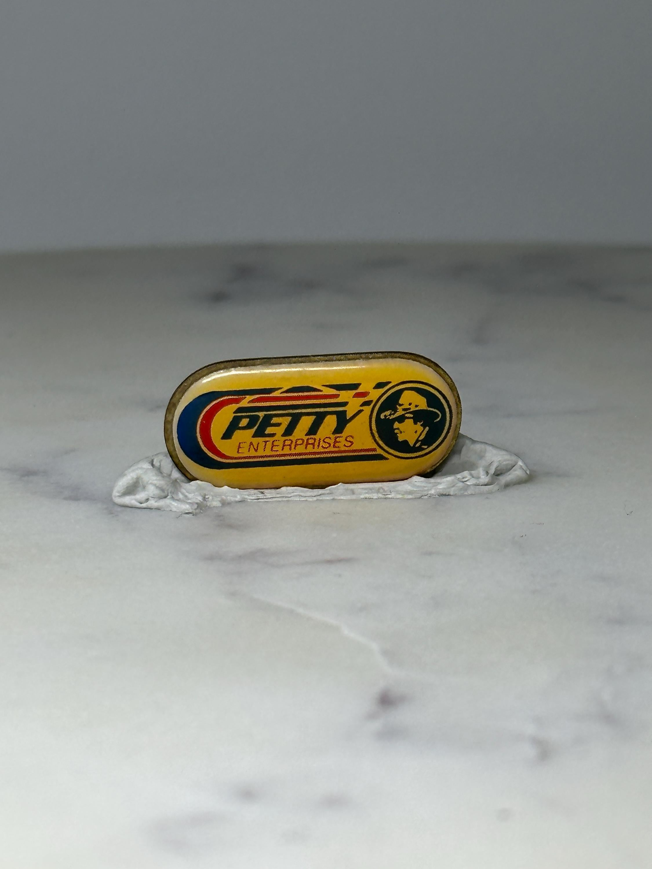 Vintage Petty Enterprises NASCAR Racing Pin: Richard Petty - Retro Racing Collectible