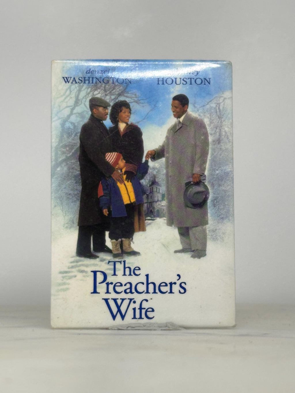 The Preacher’s Wife Movie Pin: Glossy Photo Finish - 1990s Film Accessory