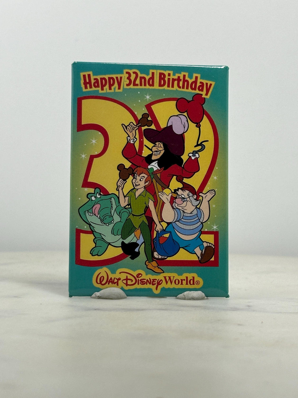 Peter Pan Disney Pin: Colorful Enamel - Walt Disney World Birthday Accessory