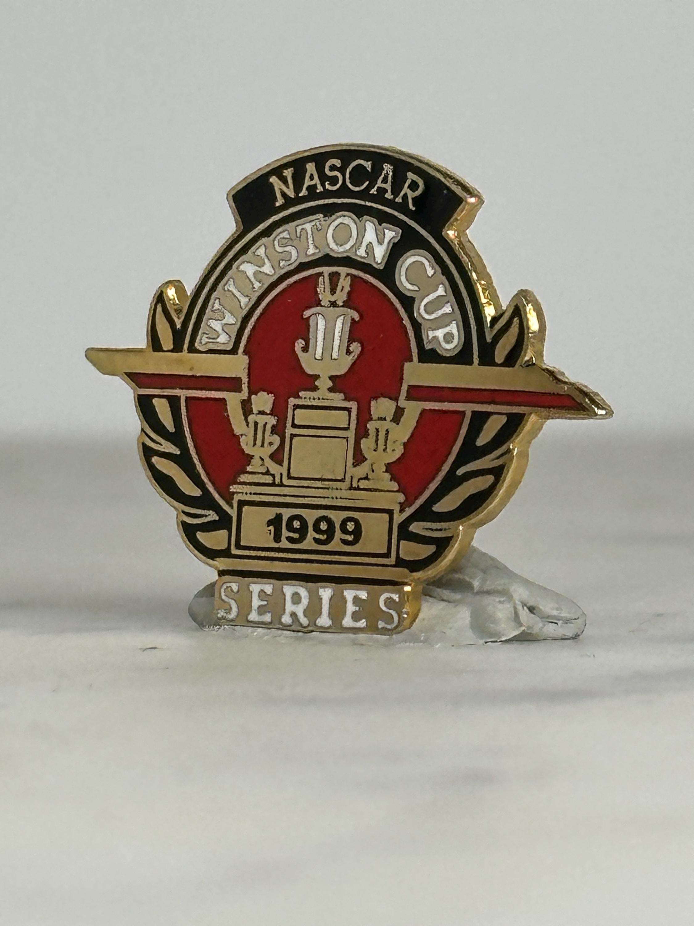 NASCAR Winston Cup Series Pin: Red Black Gold Enamel - 1999 Racing Accessory