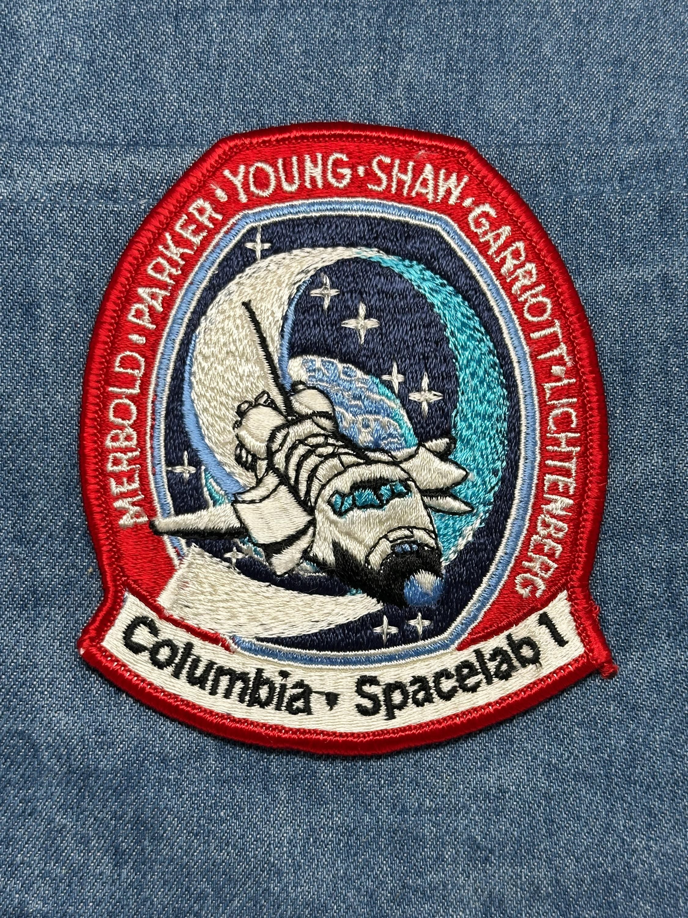 Columbia Spacelab I STS-9 Mission Patch: Iron-On Multicolor - NASA Era Accessory