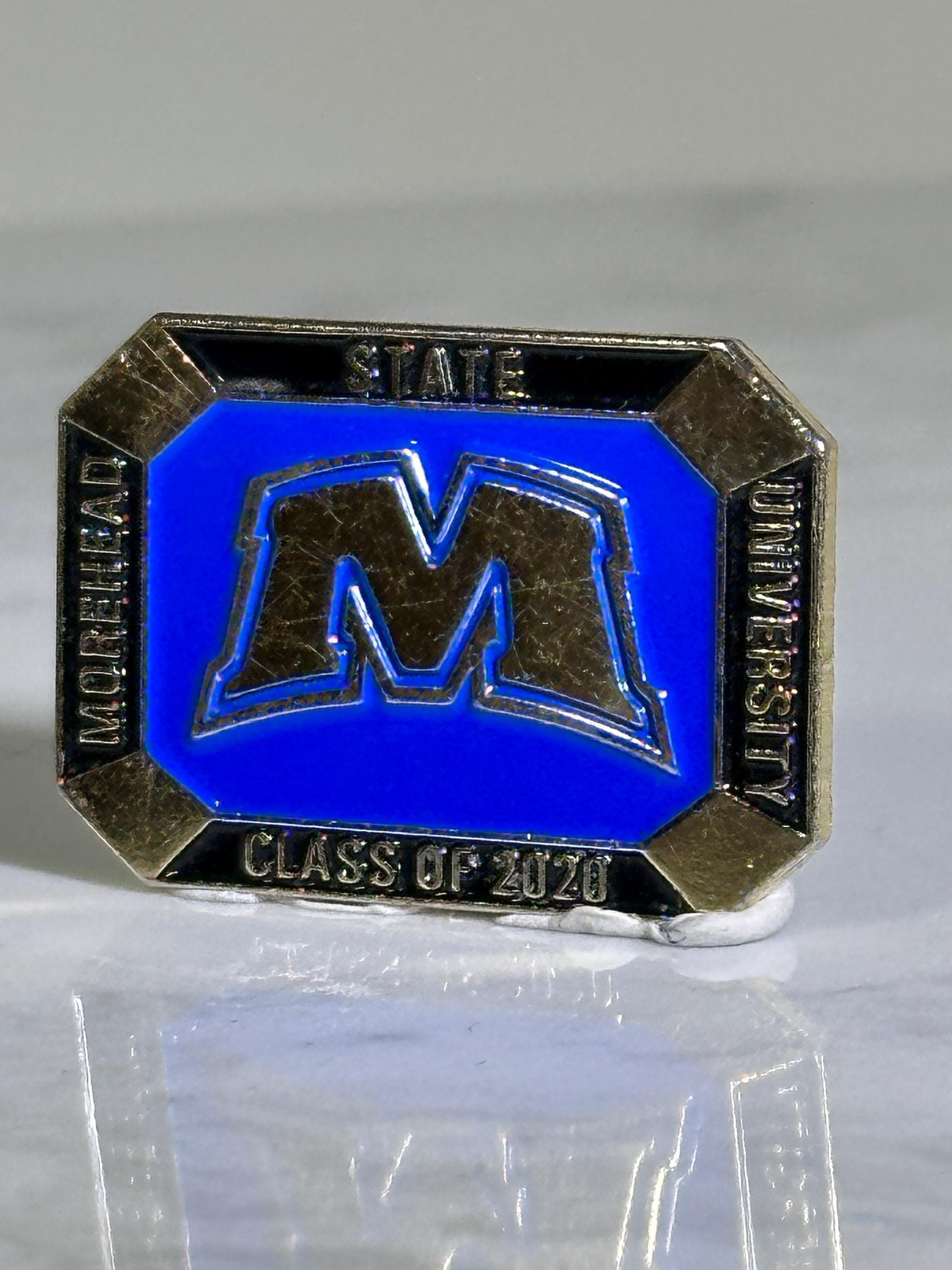 Morehead State University Grad Pin: Blue Enamel & Chrome - Class of 2020 Accessory
