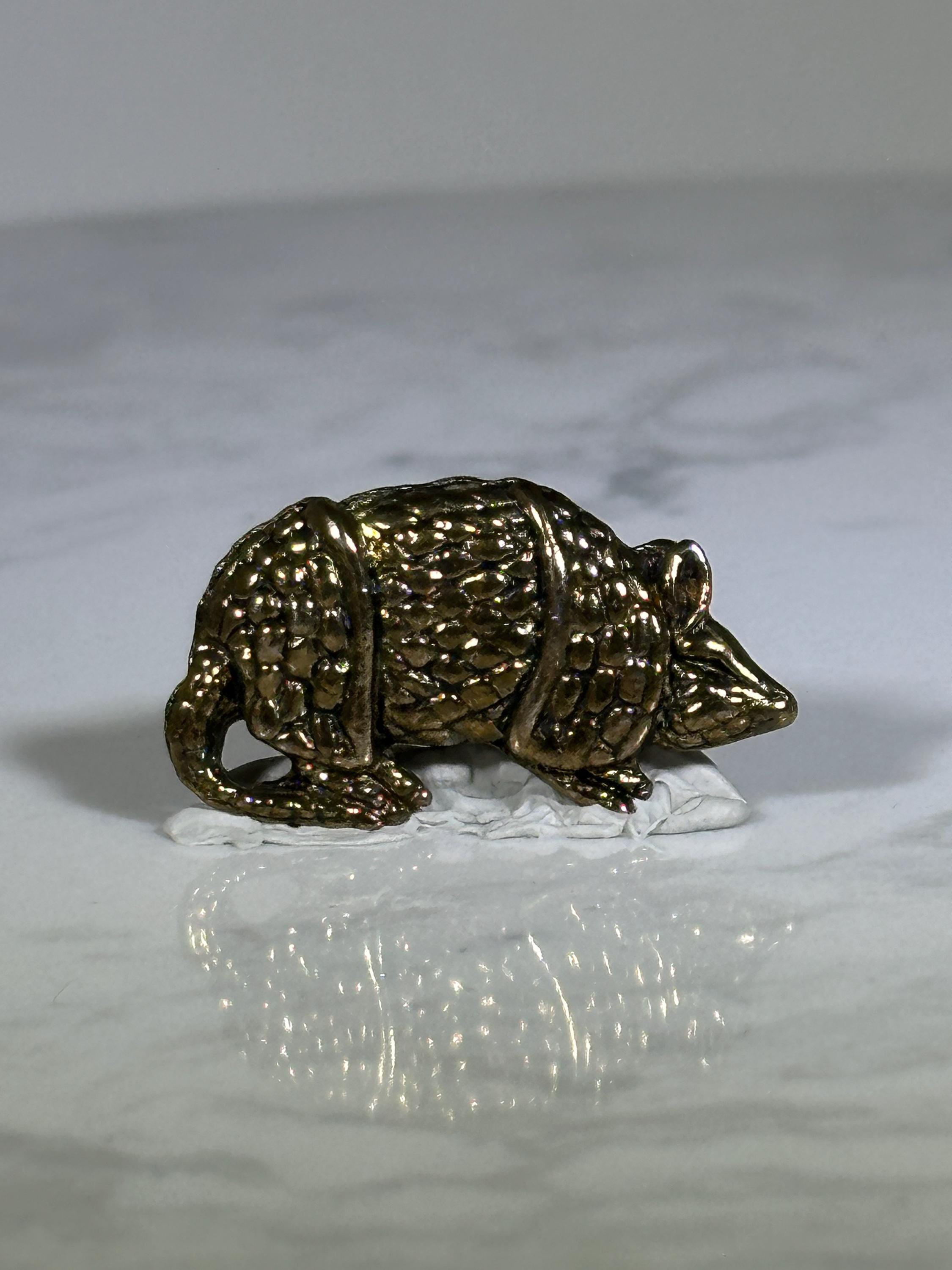 Armadillo Pin: Bronze Finish - Southwestern Style Accessory