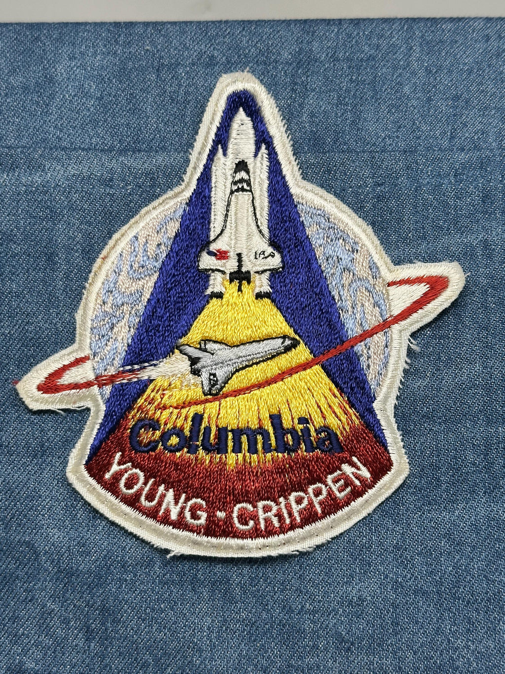 Columbia Collectable Patch: Iron-On Multicolor - NASA Shuttle Era Accessory