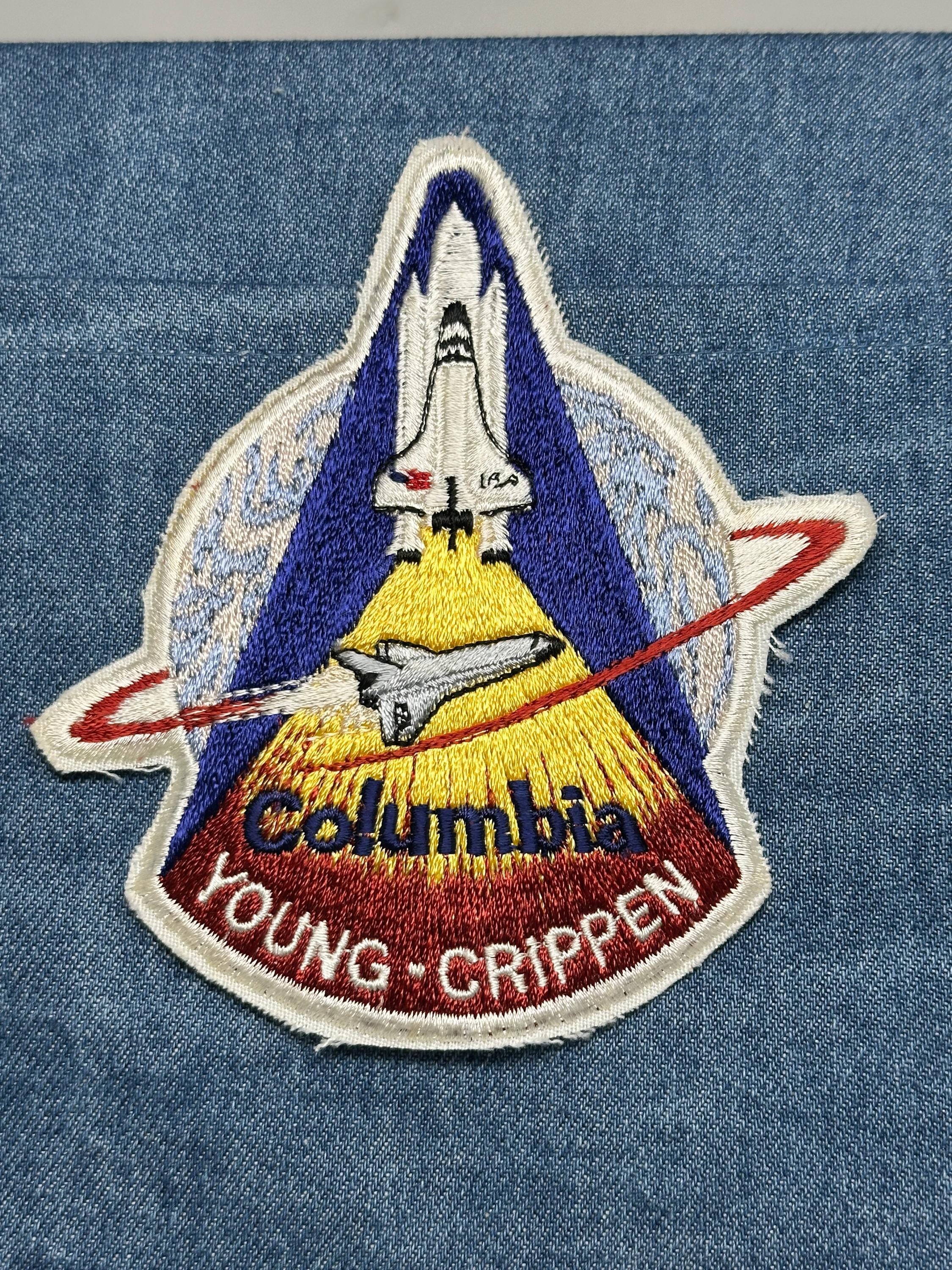 Columbia Collectable Patch: Iron-On Multicolor - NASA Shuttle Era Accessory
