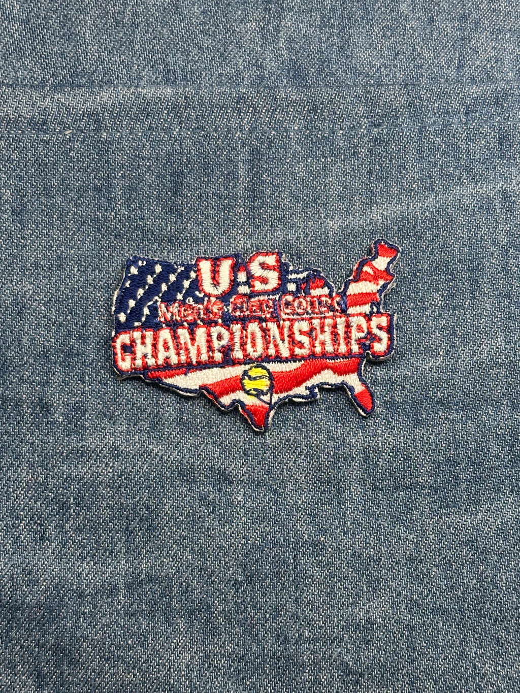 U.S. Championships Collectable Patch: Red White Blue - Sports Accessory