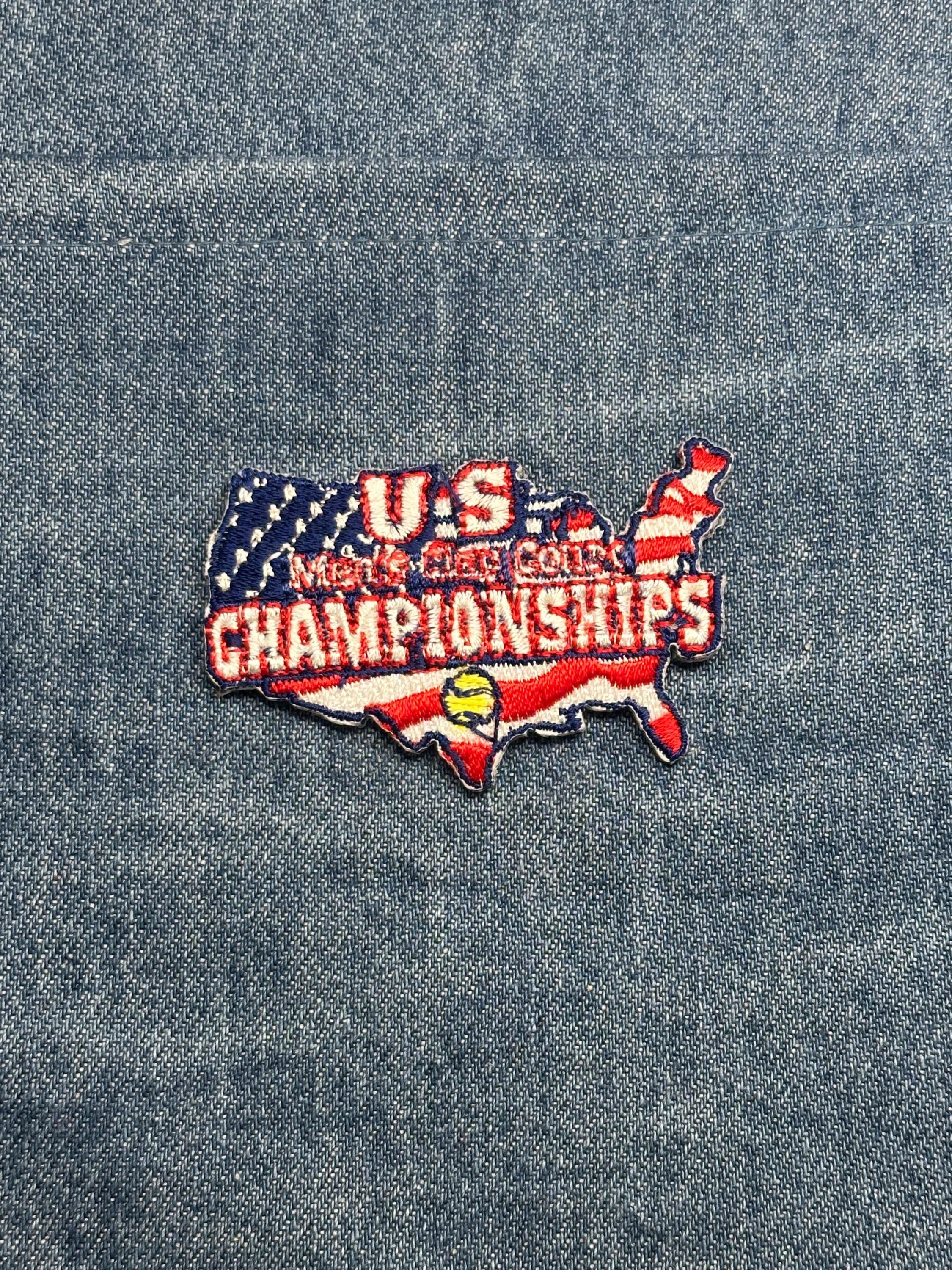 U.S. Championships Collectable Patch: Red White Blue - Sports Accessory