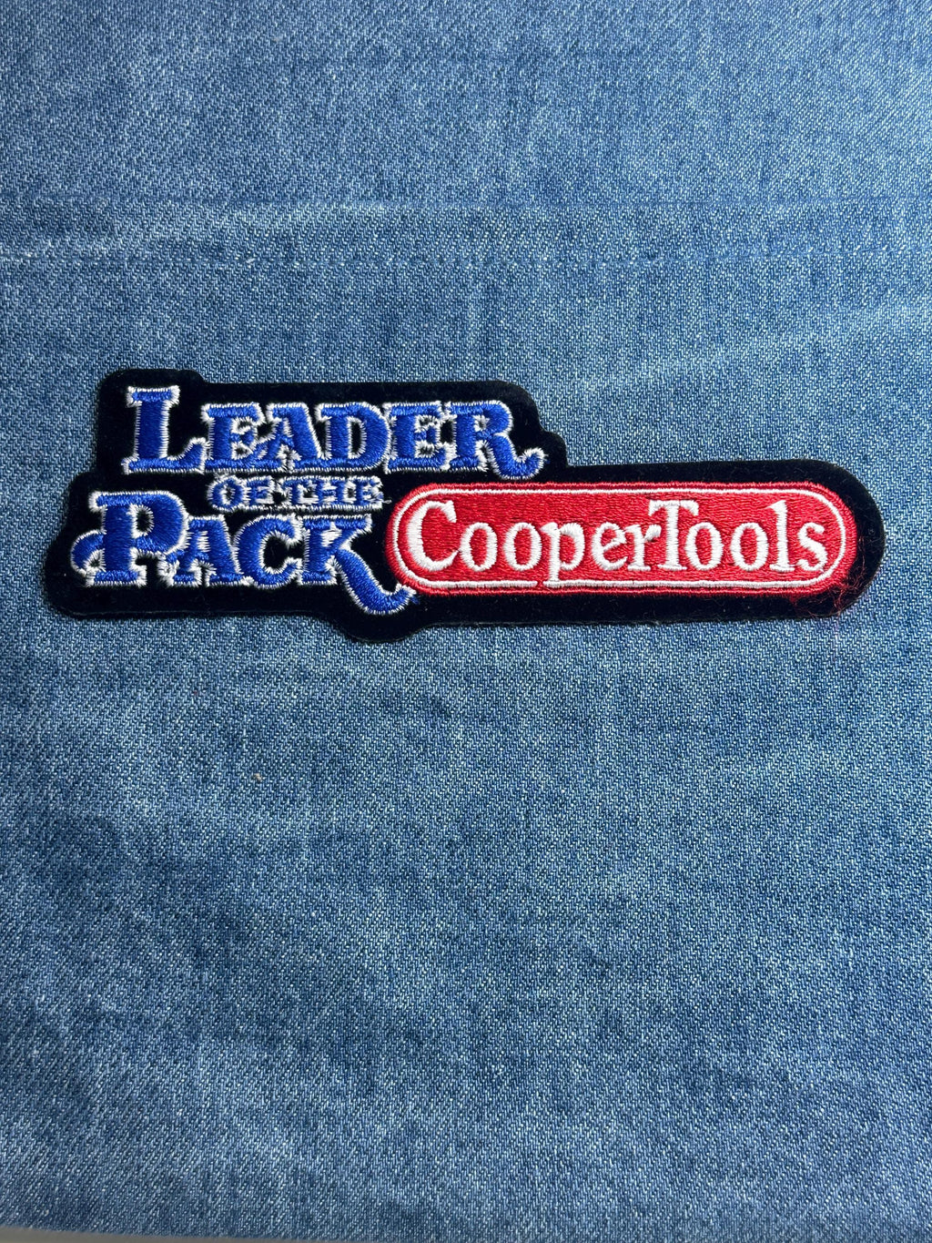 CooperTools Collectable Patch: Red Blue White - Vintage Workwear Accessory
