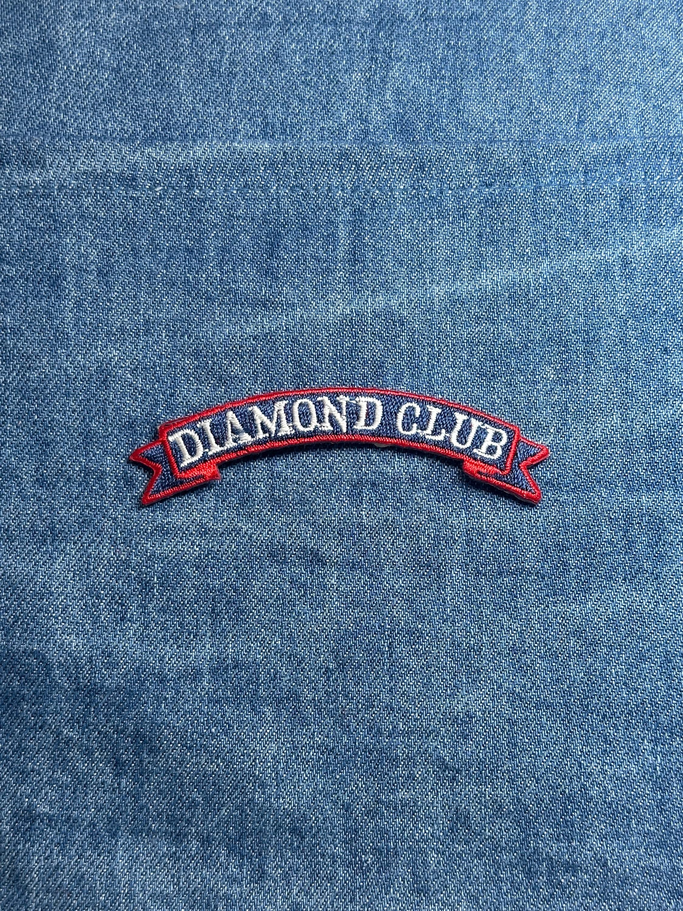 Diamond Club Collectable Patch: Red Border Banner - Classic Club Accessory
