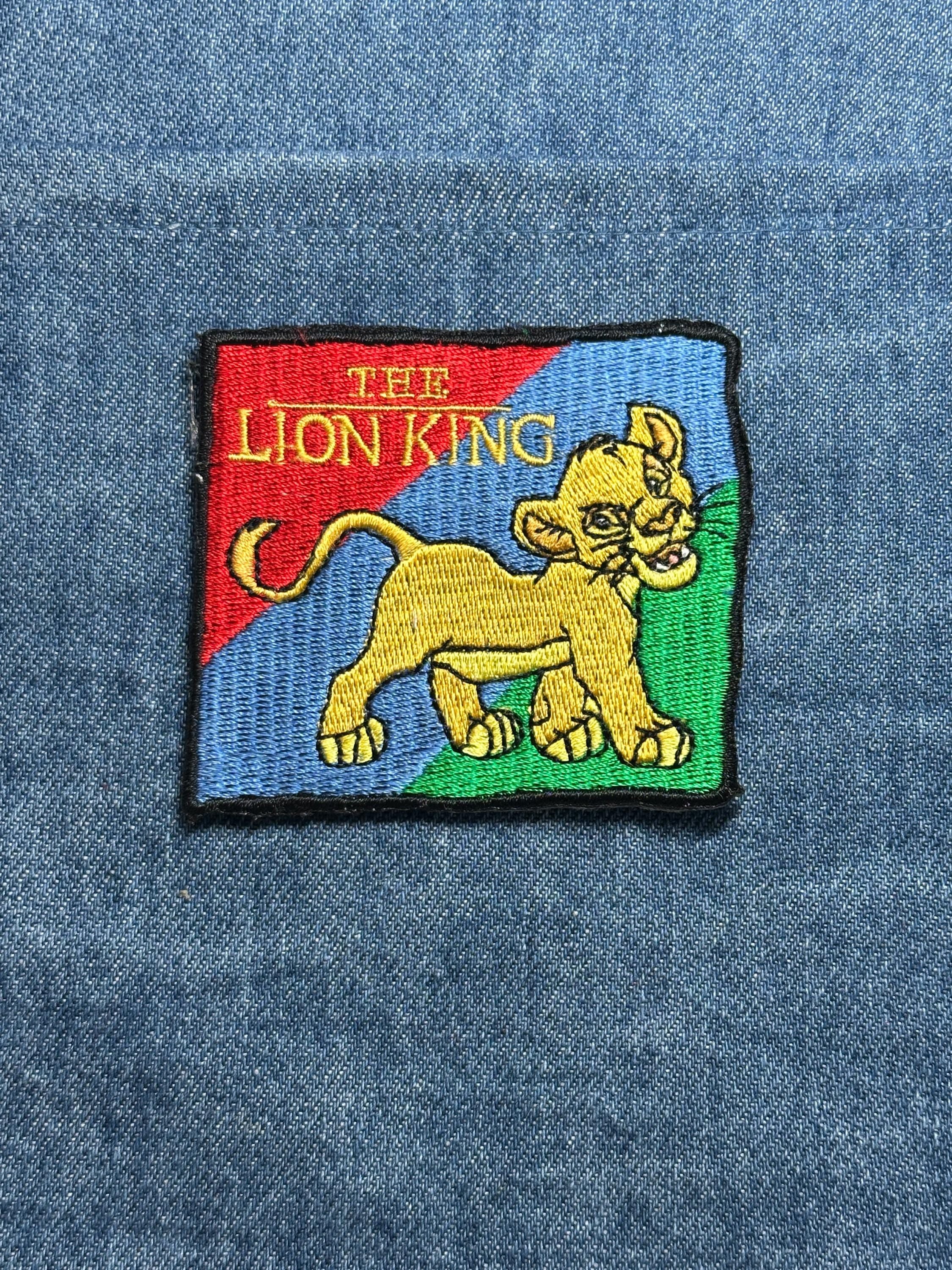 Lion King Collectable Patch: Bold Vintage Colors - 90s Disney Accessory
