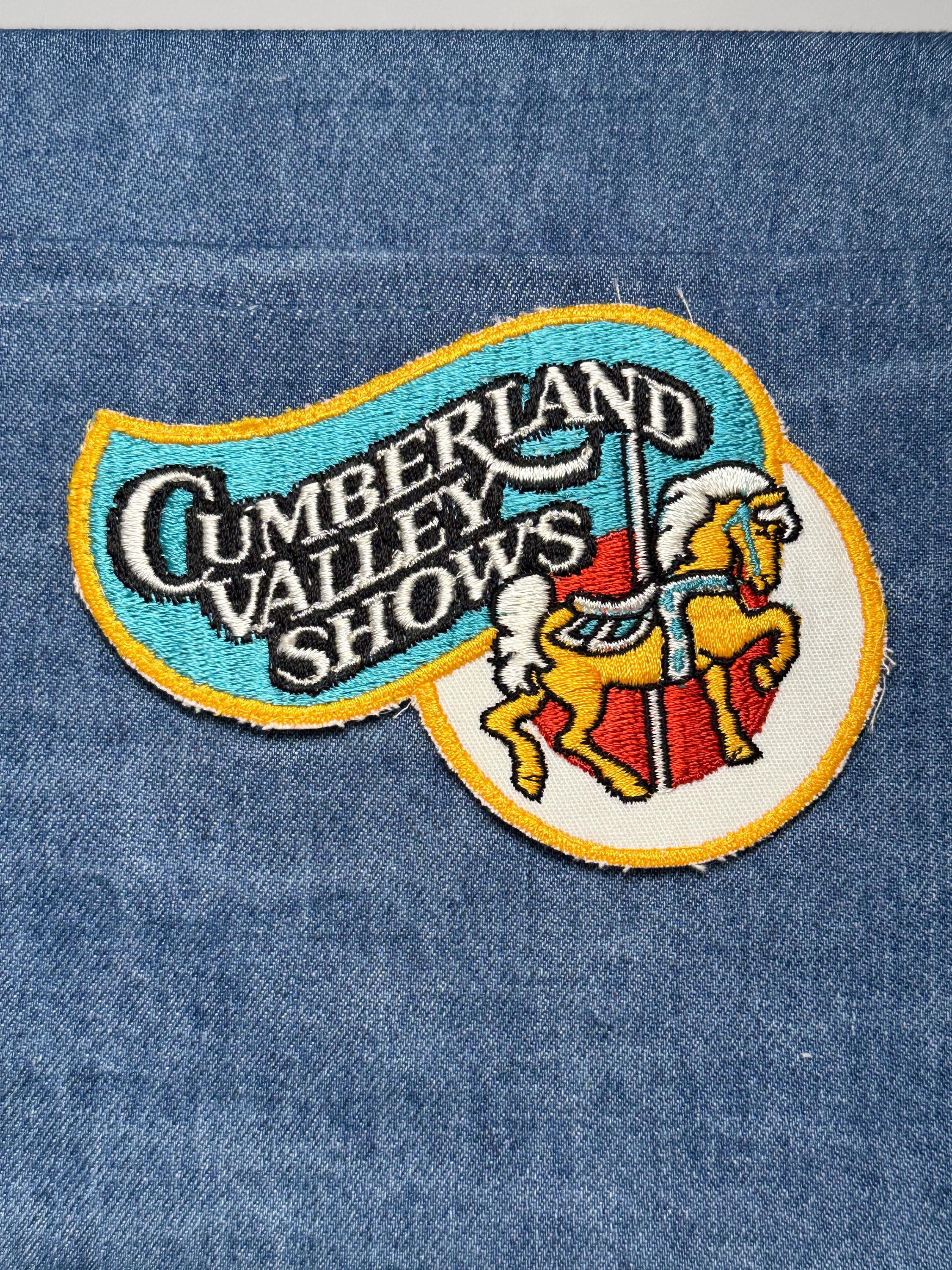 Cumberland Valley Shows Collectable Patch: Carousel Design - Vintage Fair Accessory