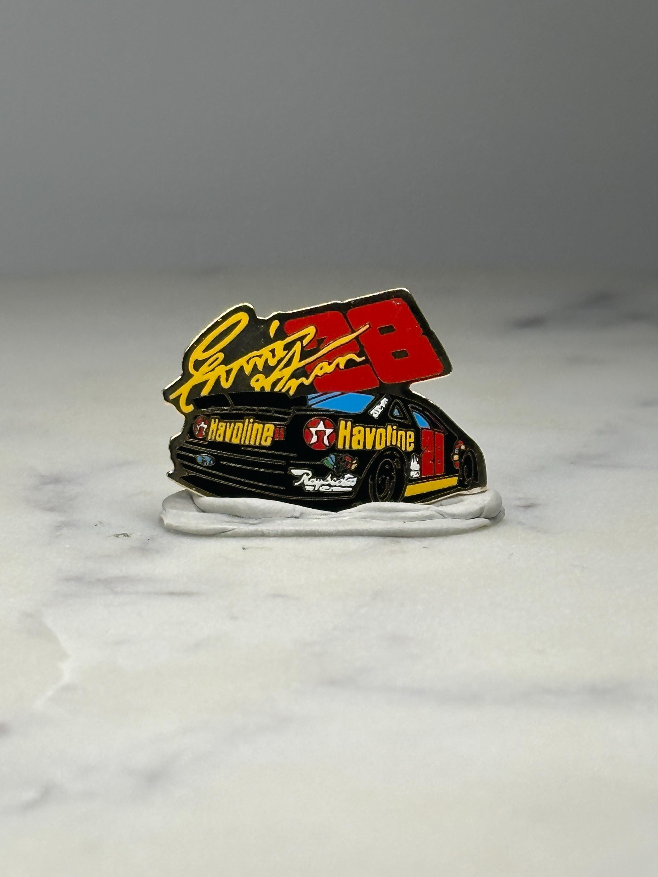Ernie Irvan #28 NASCAR Pin: Black Enamel - Racing Collectible