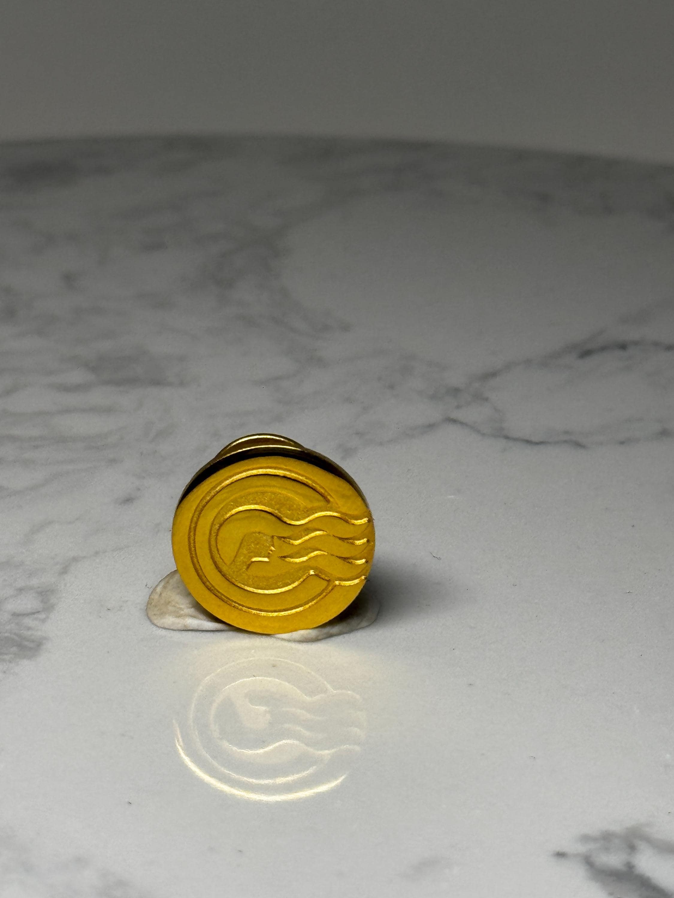 Princess Cruises Logo Lapel Pin: Gold Tone - Cruise Line Souvenir
