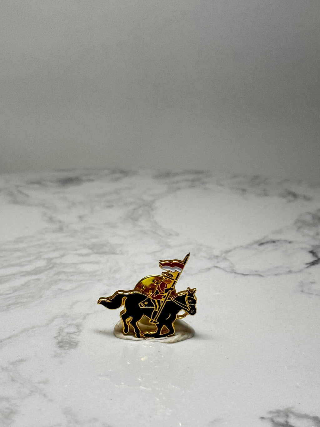 Vintage RCMP Musical Ride Pin: Royal Canadian Souvenir Enamel Pin