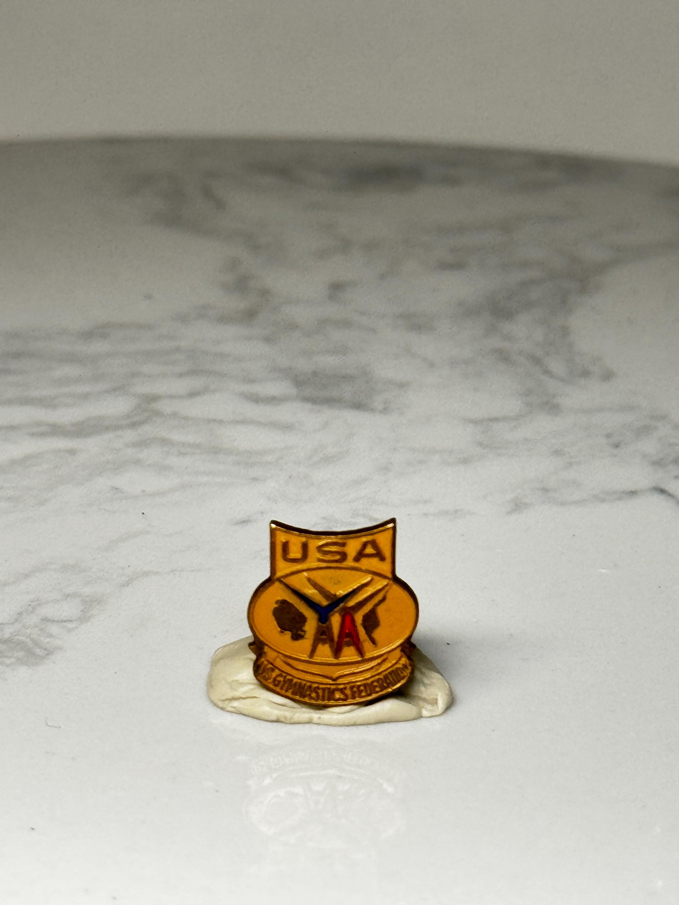 American Airlines USA Pin: Gold Enamel - Northwest Asia Region