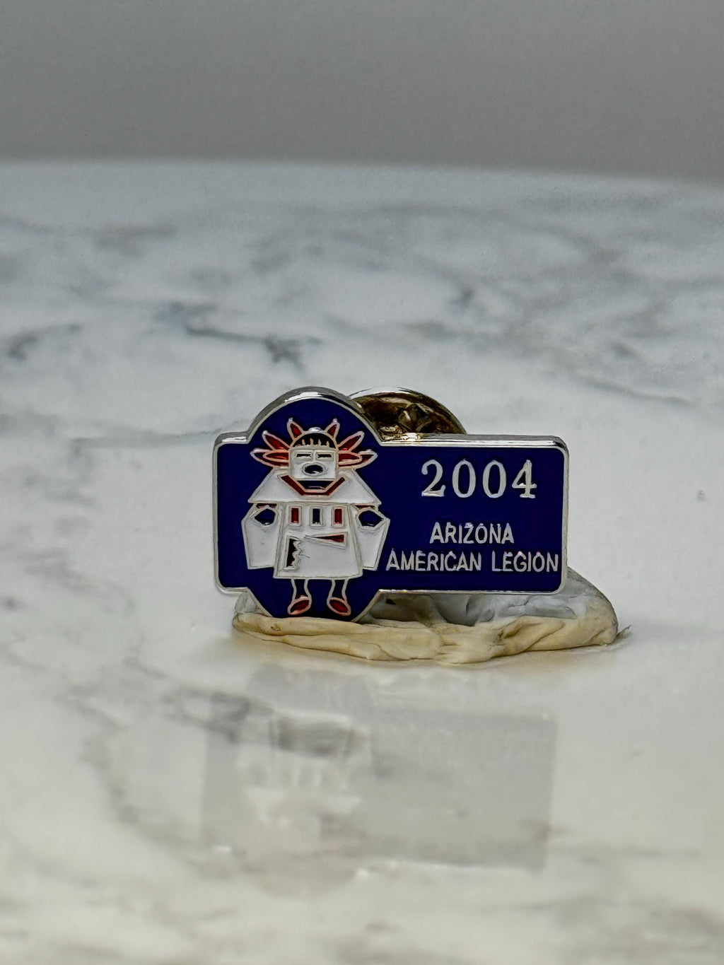 Vintage Arizona American Legion Pin: Blue Enamel - 2004 Event