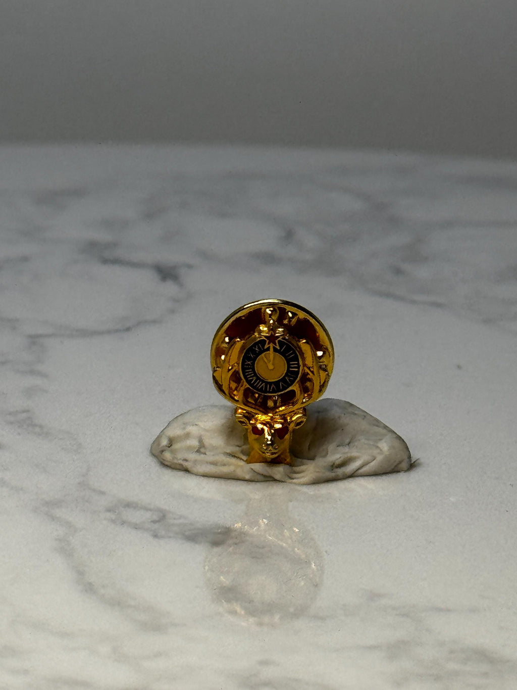 Vintage BPOE Elks Tie Tack Pin: Gold Tone - Fraternal Lodge Memorabilia