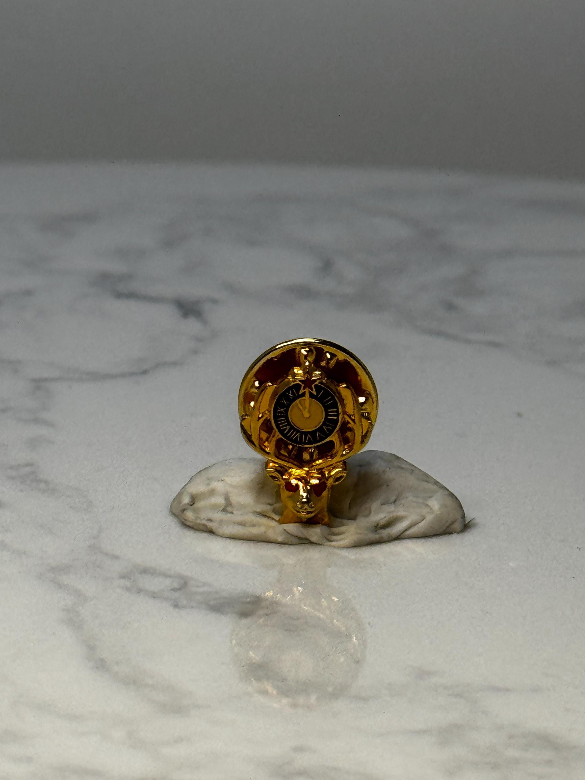 Vintage BPOE Elks Tie Tack Pin: Gold Tone - Fraternal Lodge Memorabilia