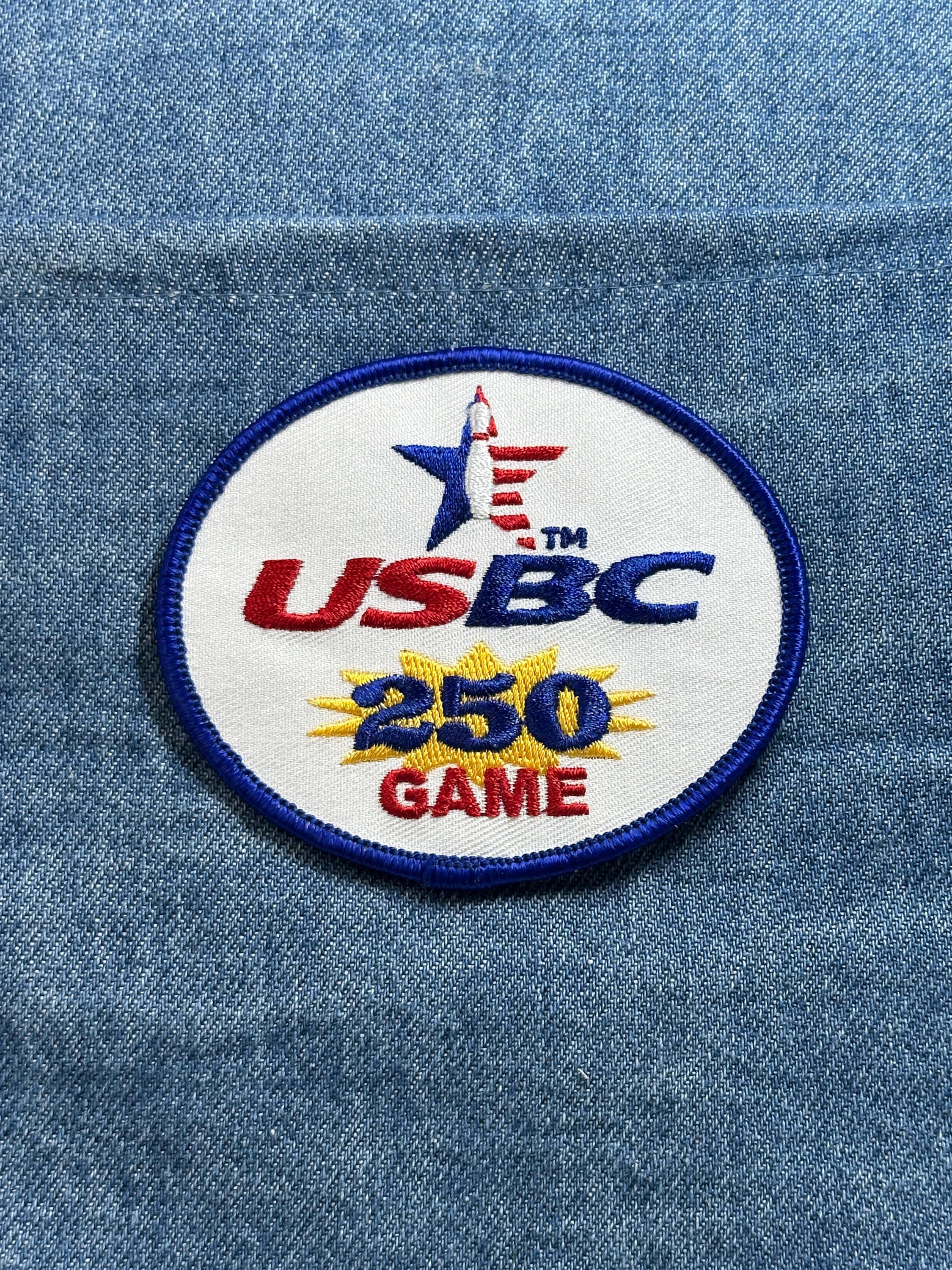USBC 250 Game Patch: Red White Blue - Bowling Award Accessory