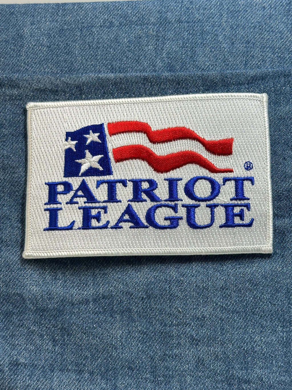 Patriot League Patch: Red White Blue - College Sports Accessory