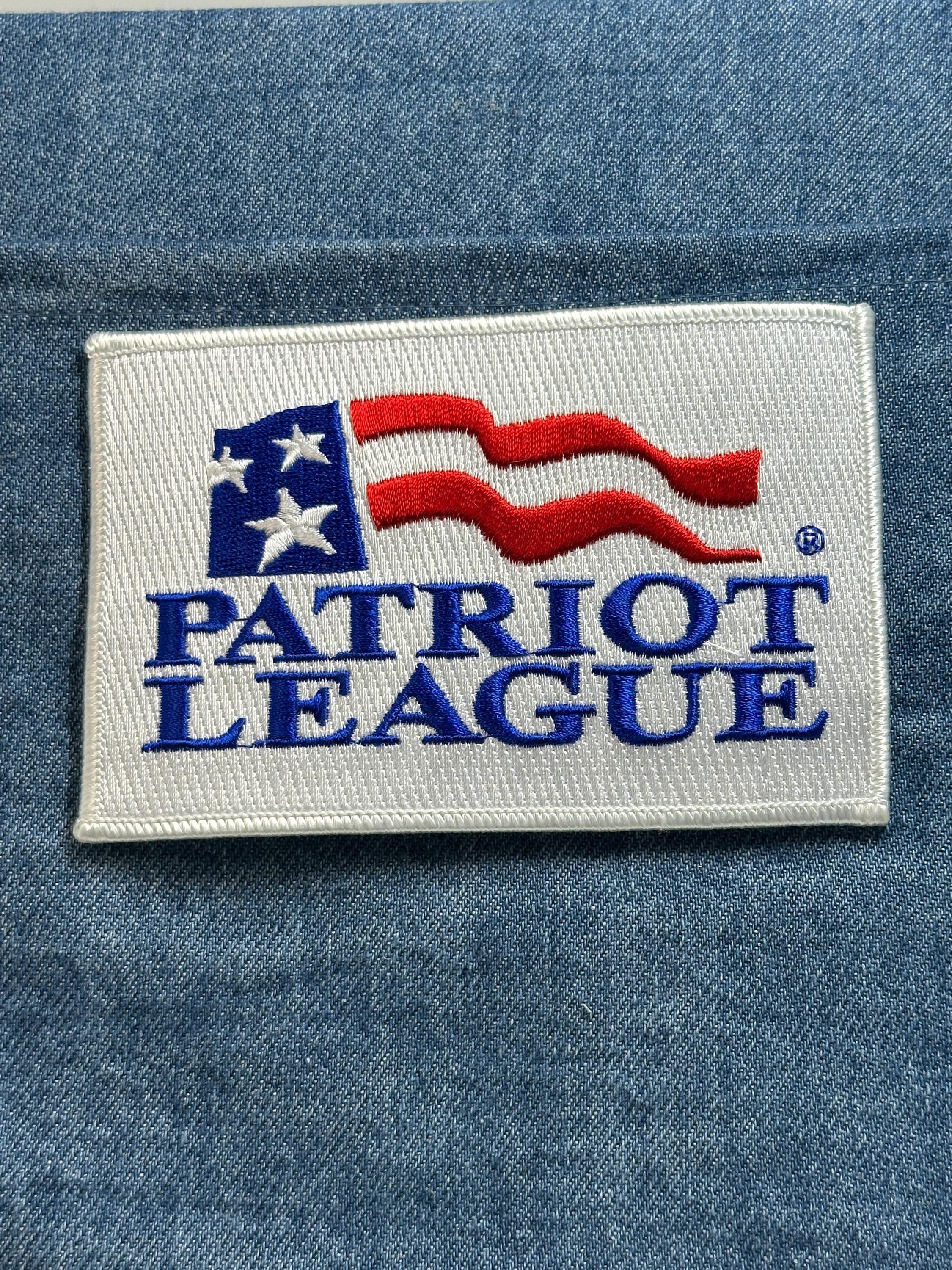 Patriot League Patch: Red White Blue - College Sports Accessory
