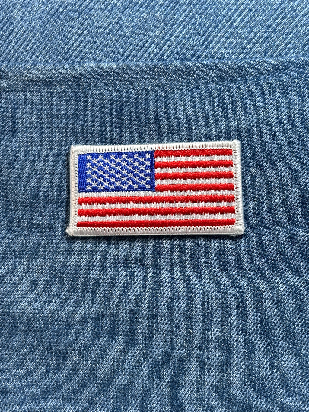 American Flag Patch: Red White Blue - Patriotic Accessory