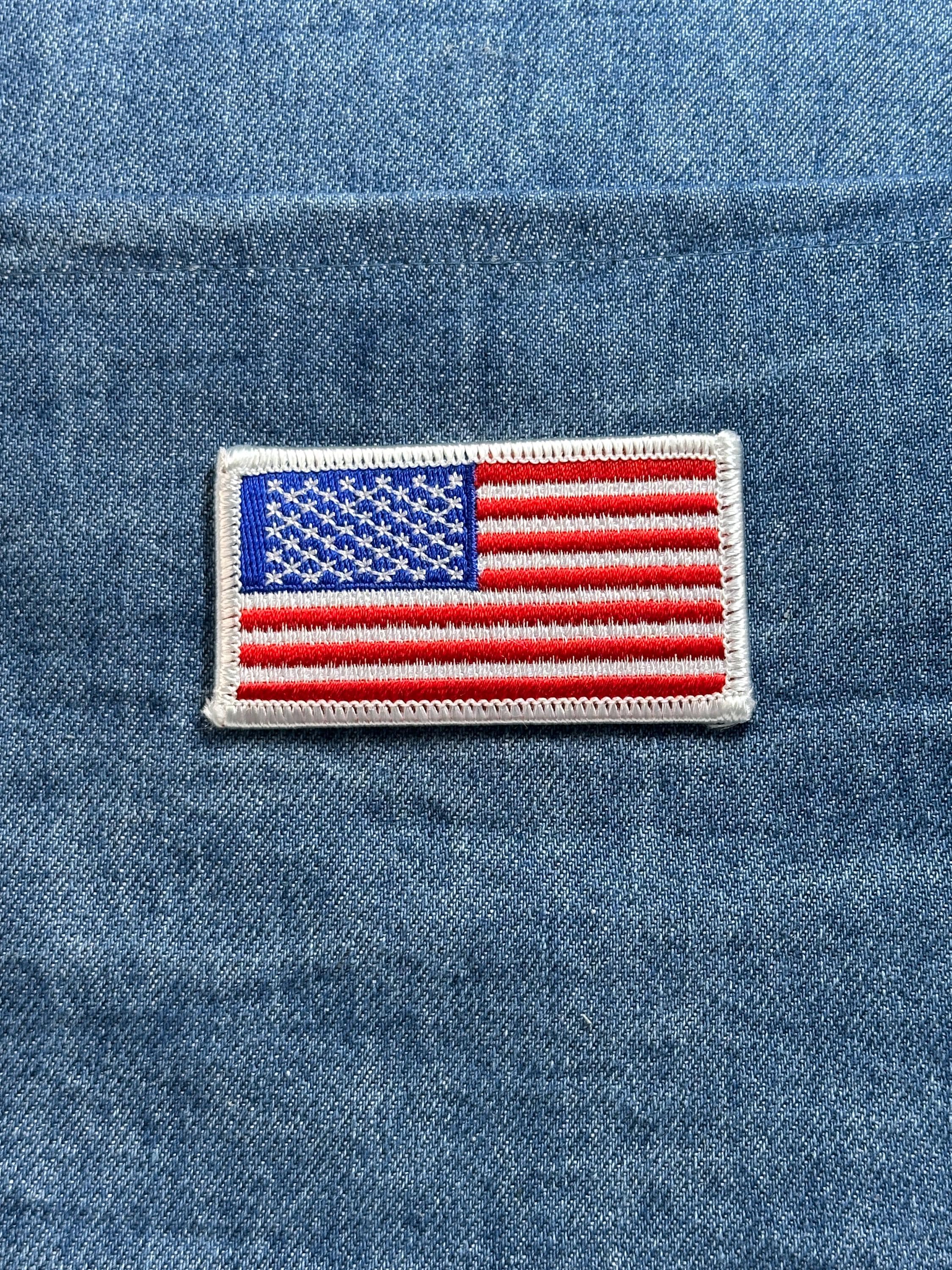 American Flag Patch: Red White Blue - Patriotic Accessory
