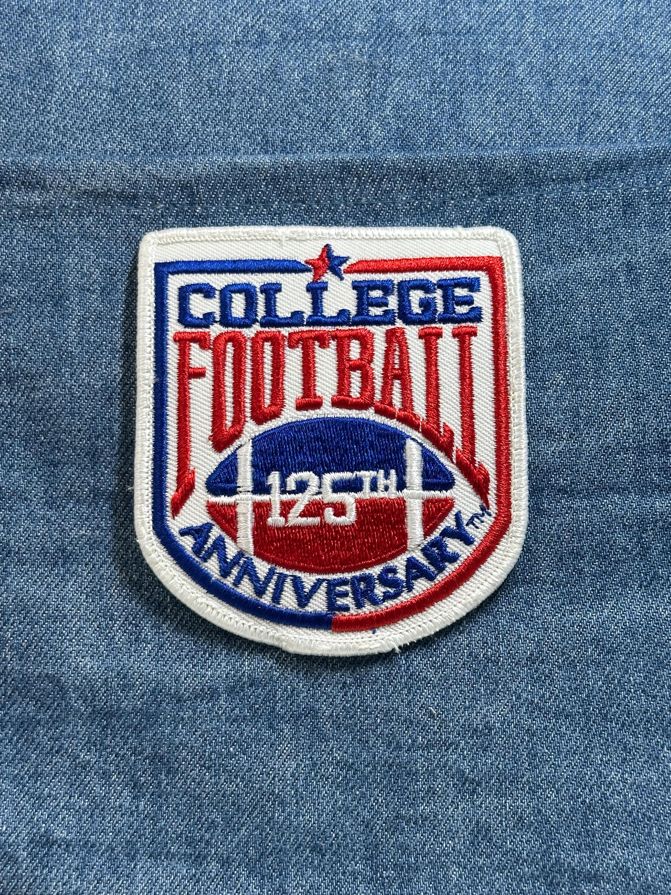 College Football 125th Anniversary Patch: Red White Blue - NCAA