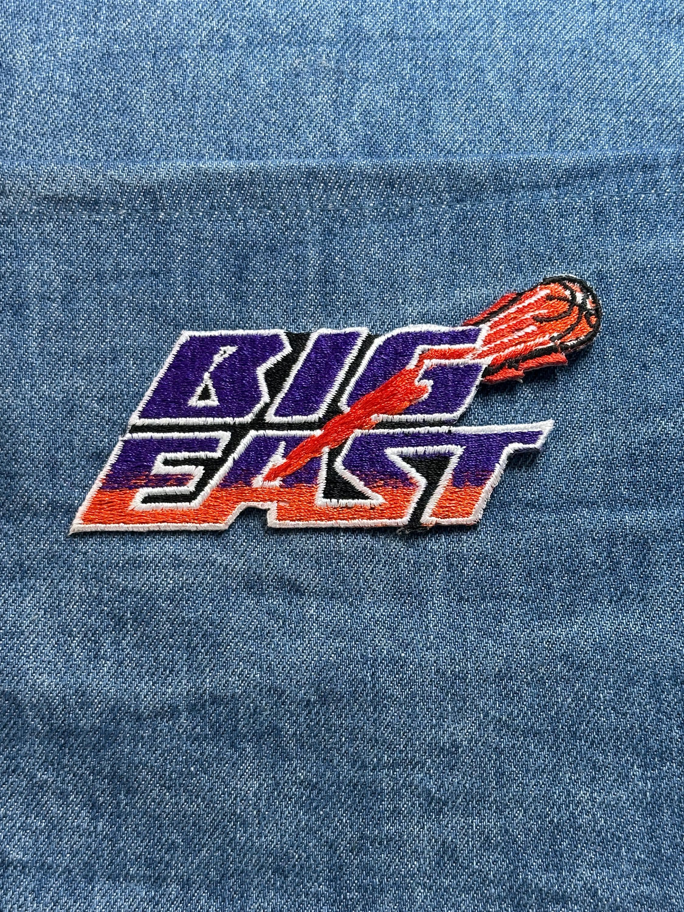 Big Shot Patch: Purple Orange Flame - 90s Sports Accessory