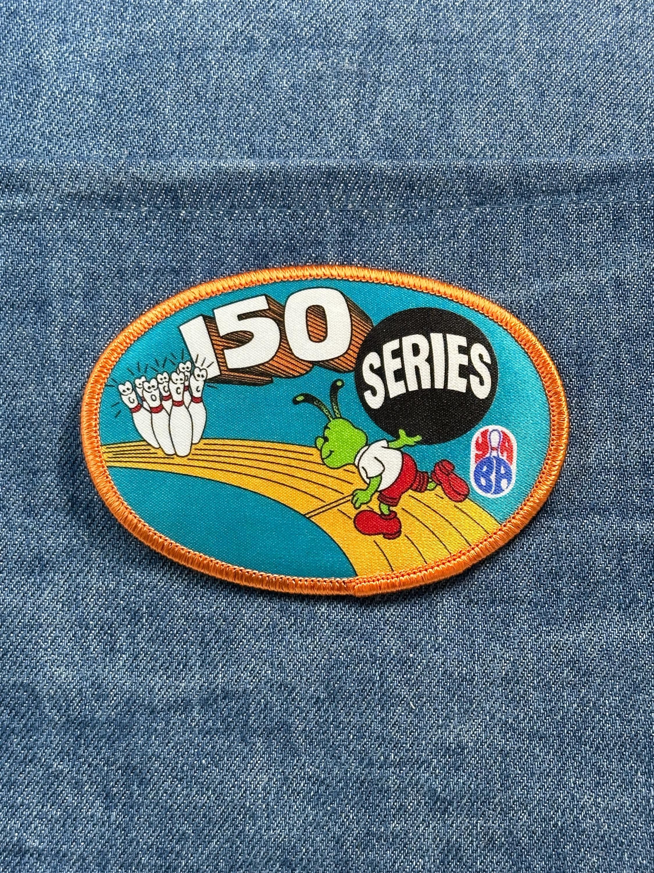 150 Series Bowling Patch: Colorful Cartoon - Retro League Accessory