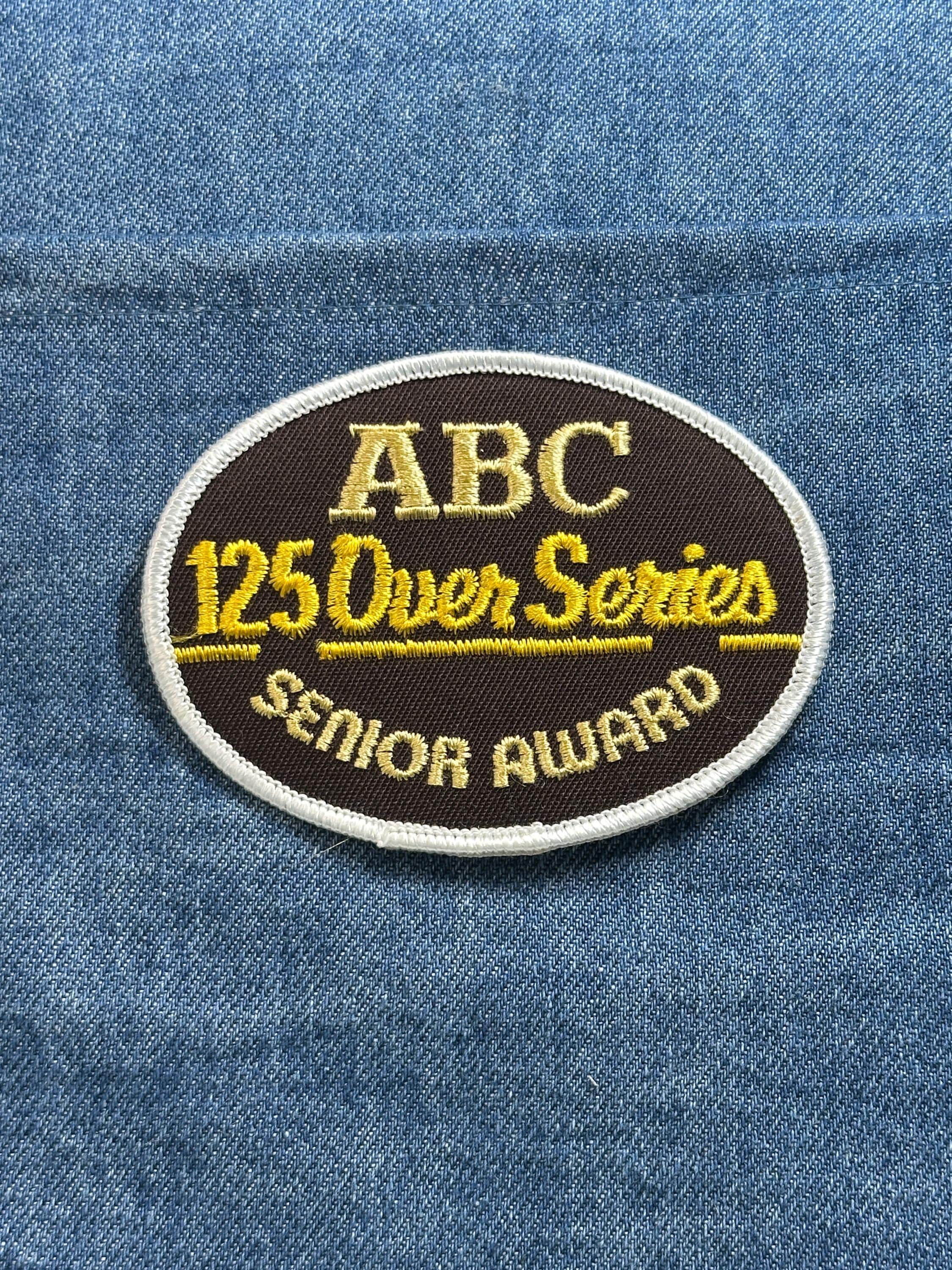ABC Bowling Patch 125 Over Series Senior Award Vintage