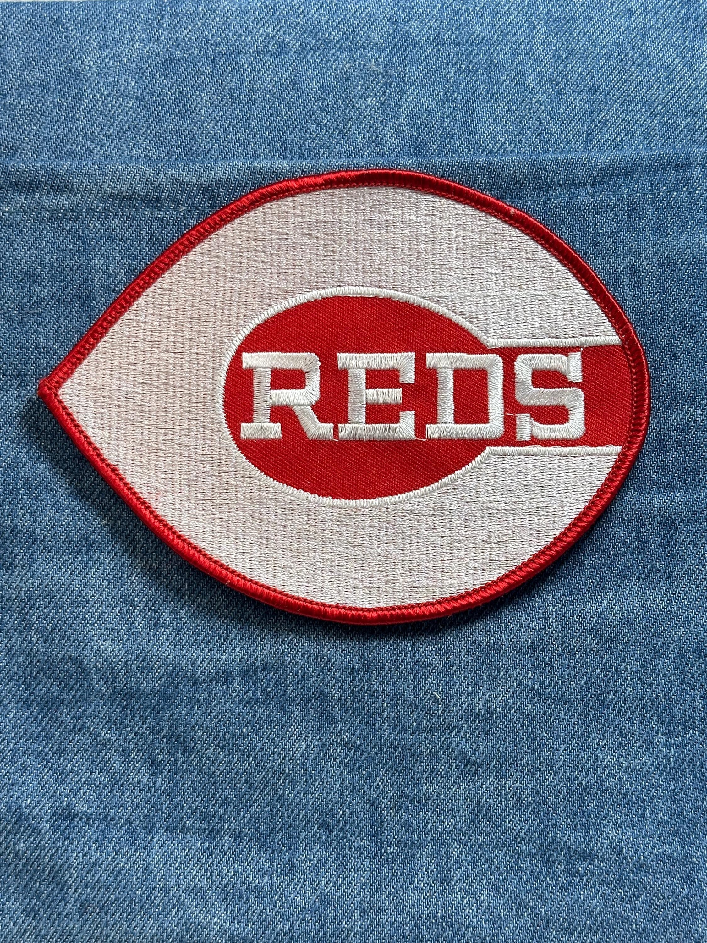 Cincinnati Reds Patch: Red & White Logo - MLB Baseball Accessory