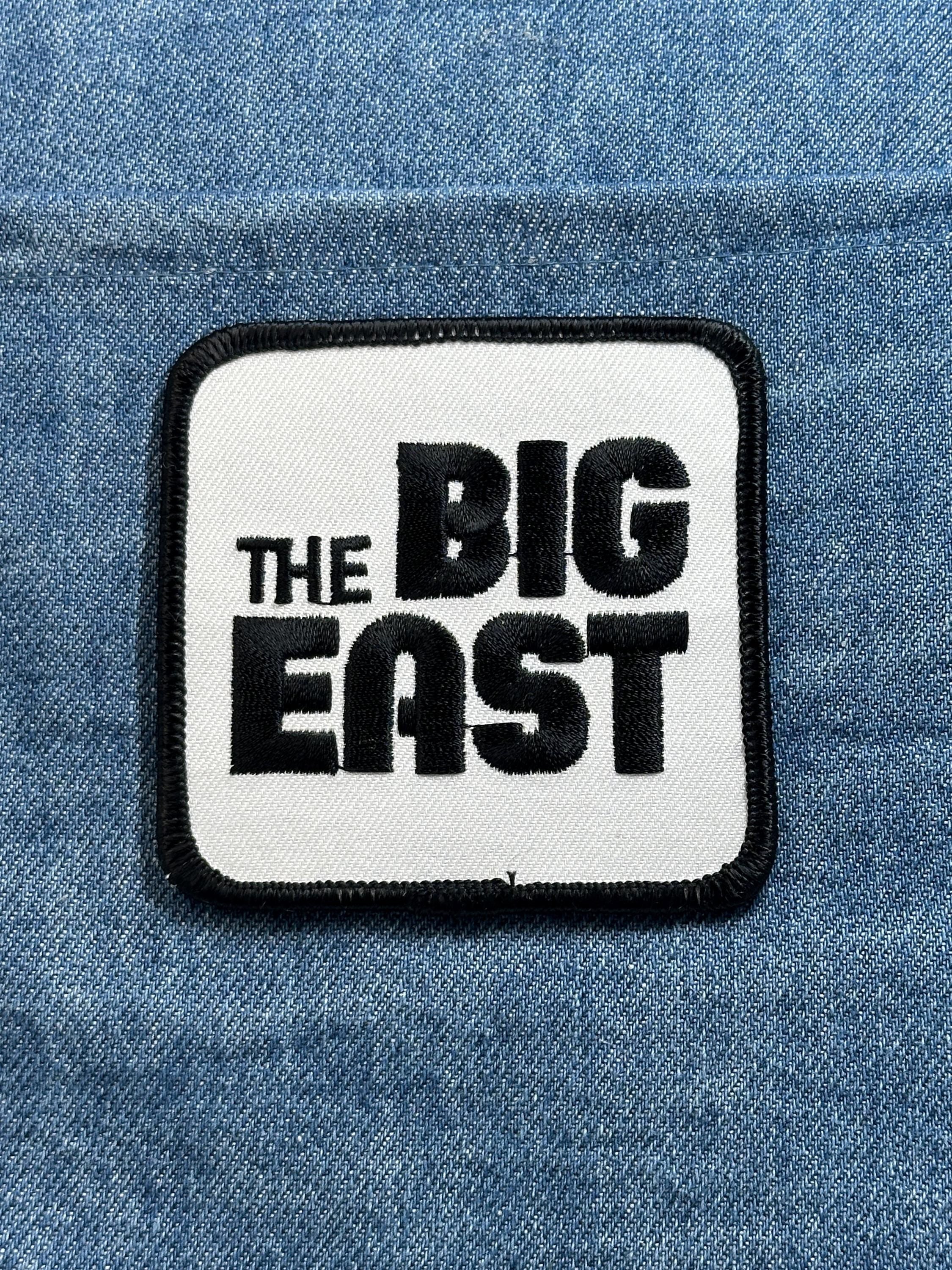 Big East Conference Patch: Black White - College Sports Accessory