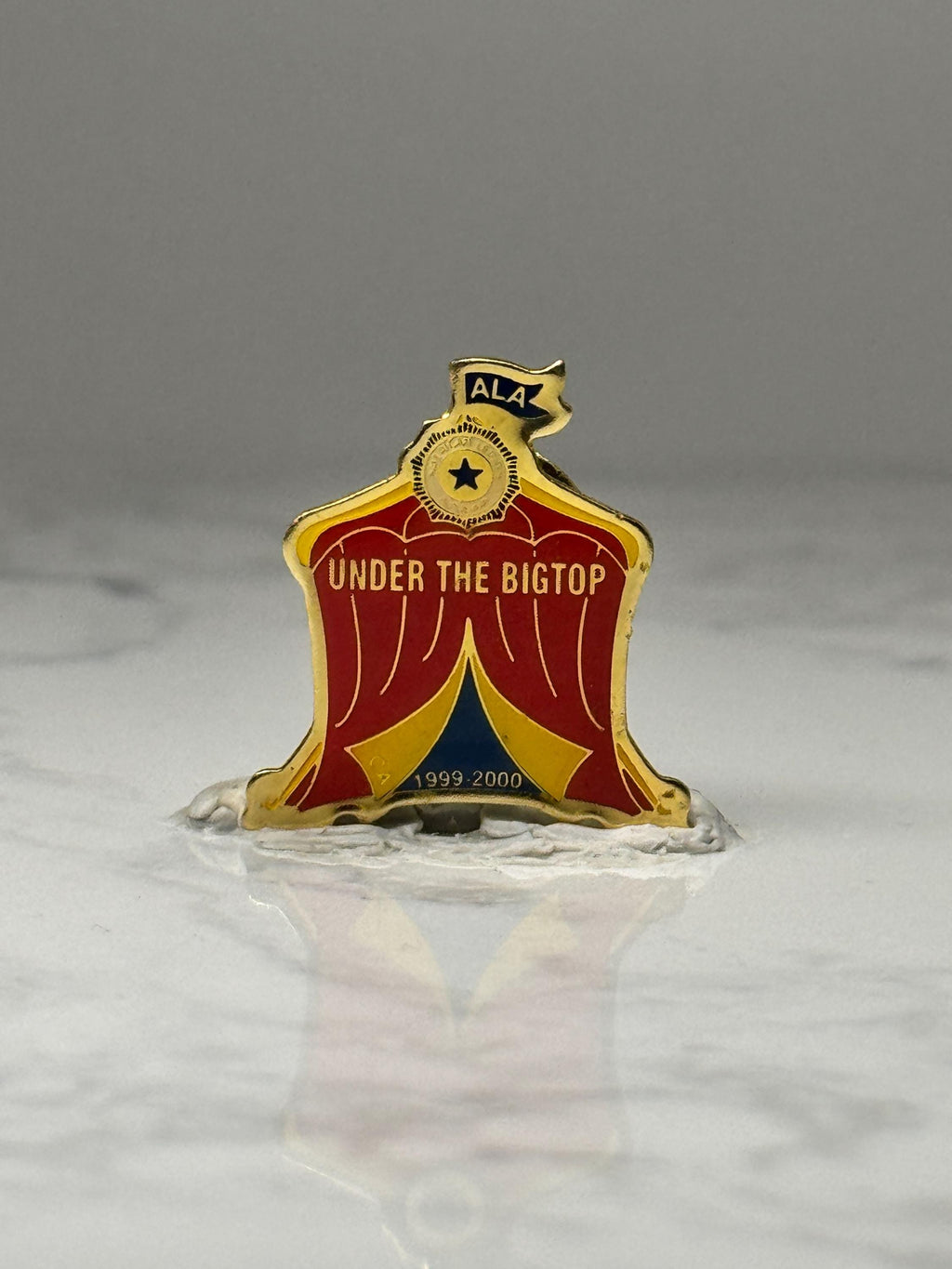 American Legion Auxiliary Pin ALA Under The Big Top 1999 2000 Enamel Pin
