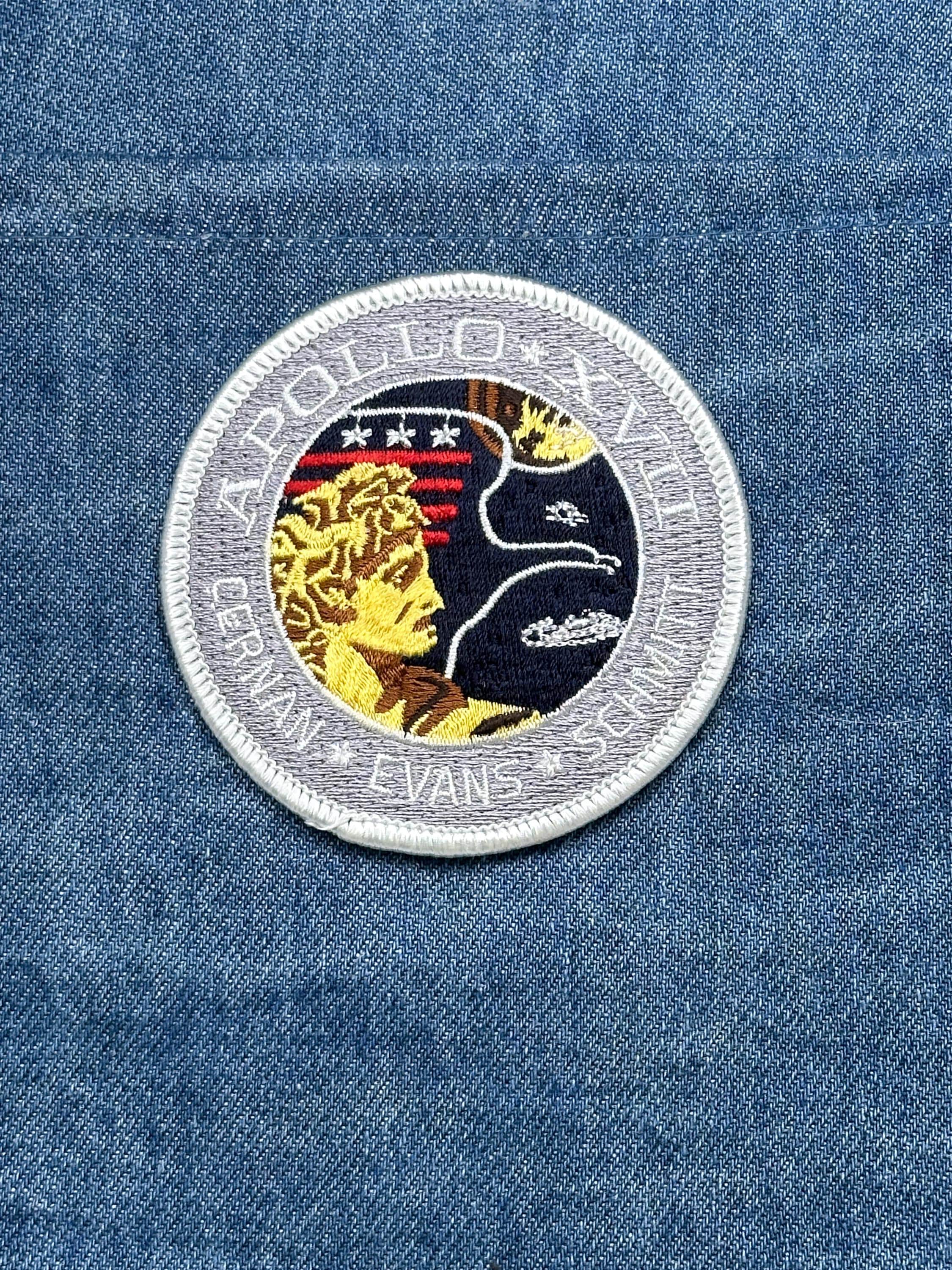 Apollo XVII Mission Patch: Gray Border - NASA Space Accessory