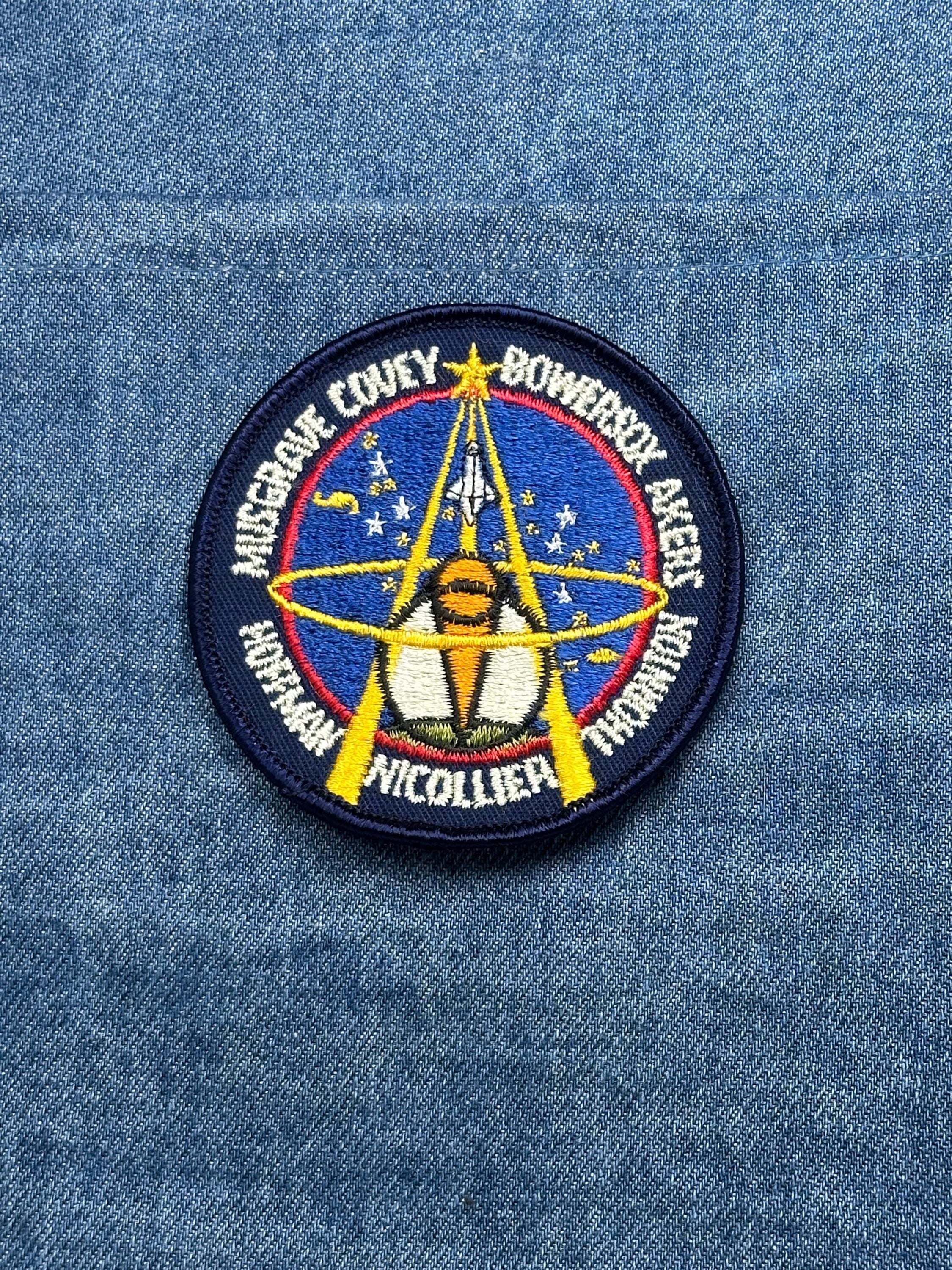 Vintage NASA STS-61 Space Shuttle Endeavour Mission Patch Hubble Repair Embroidered